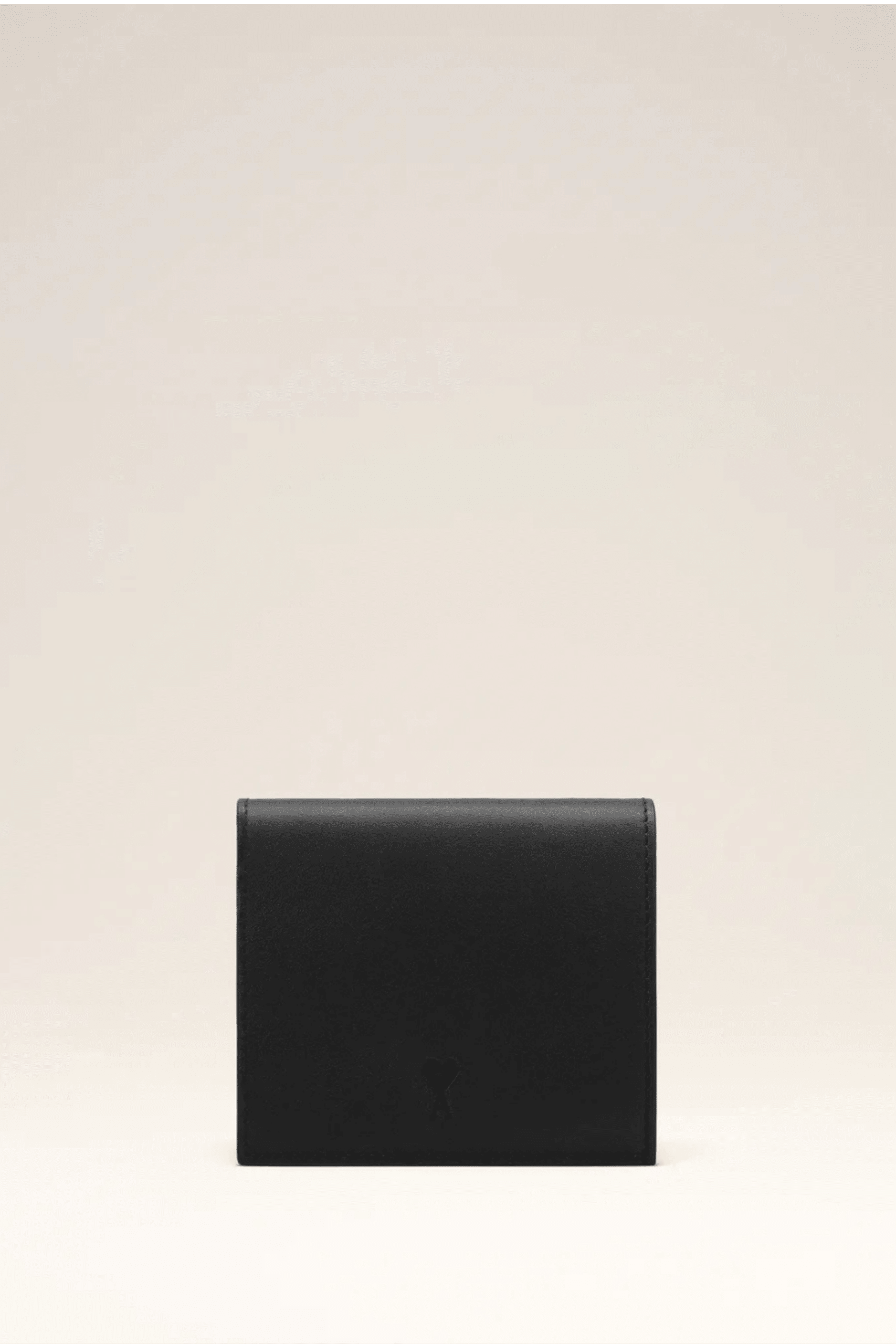 Portefeuille Double Volet Cuir Noir