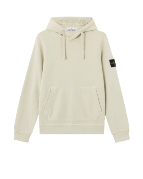 Hoodie Molleton de Coton Sable