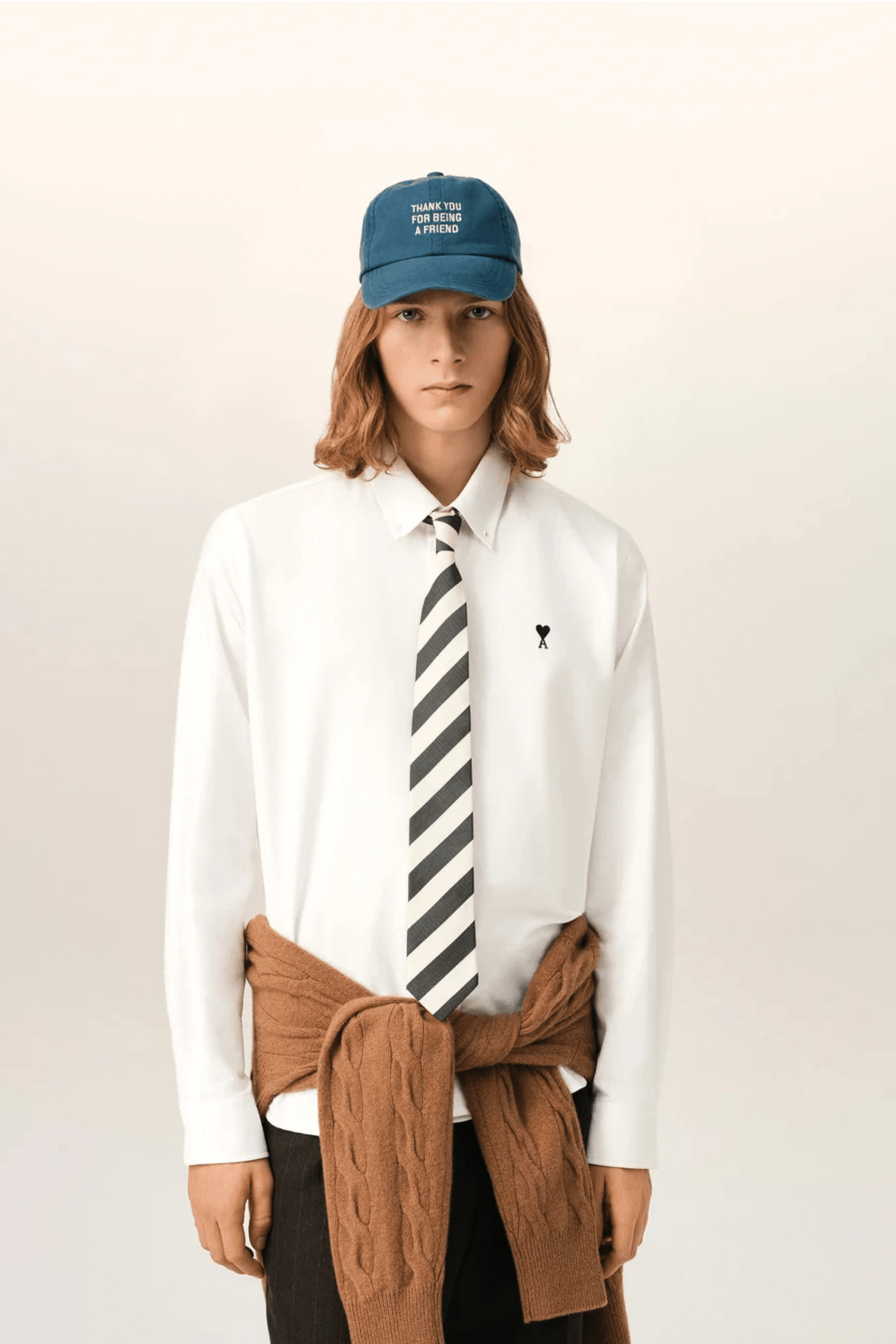 Chemise Coton blanc Cœur Noir