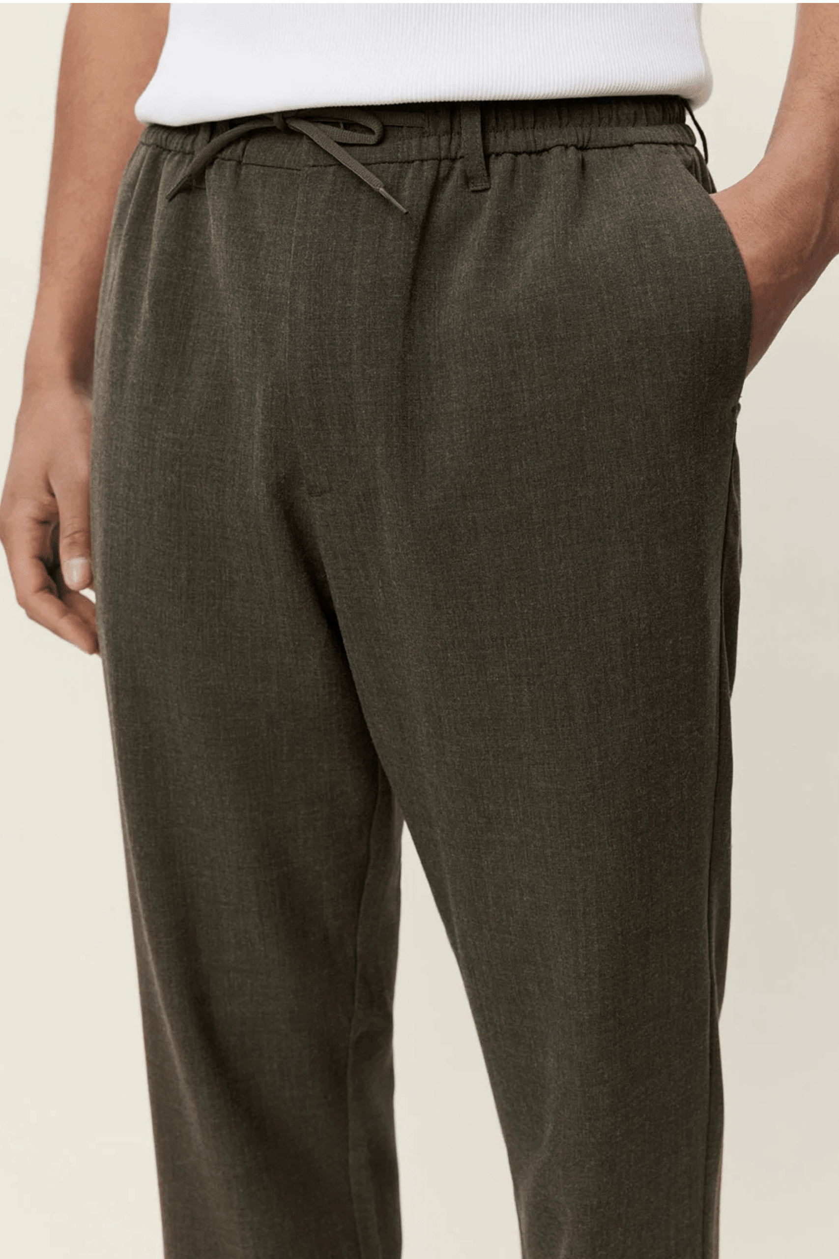 Pantalon Como Slim Olive Night