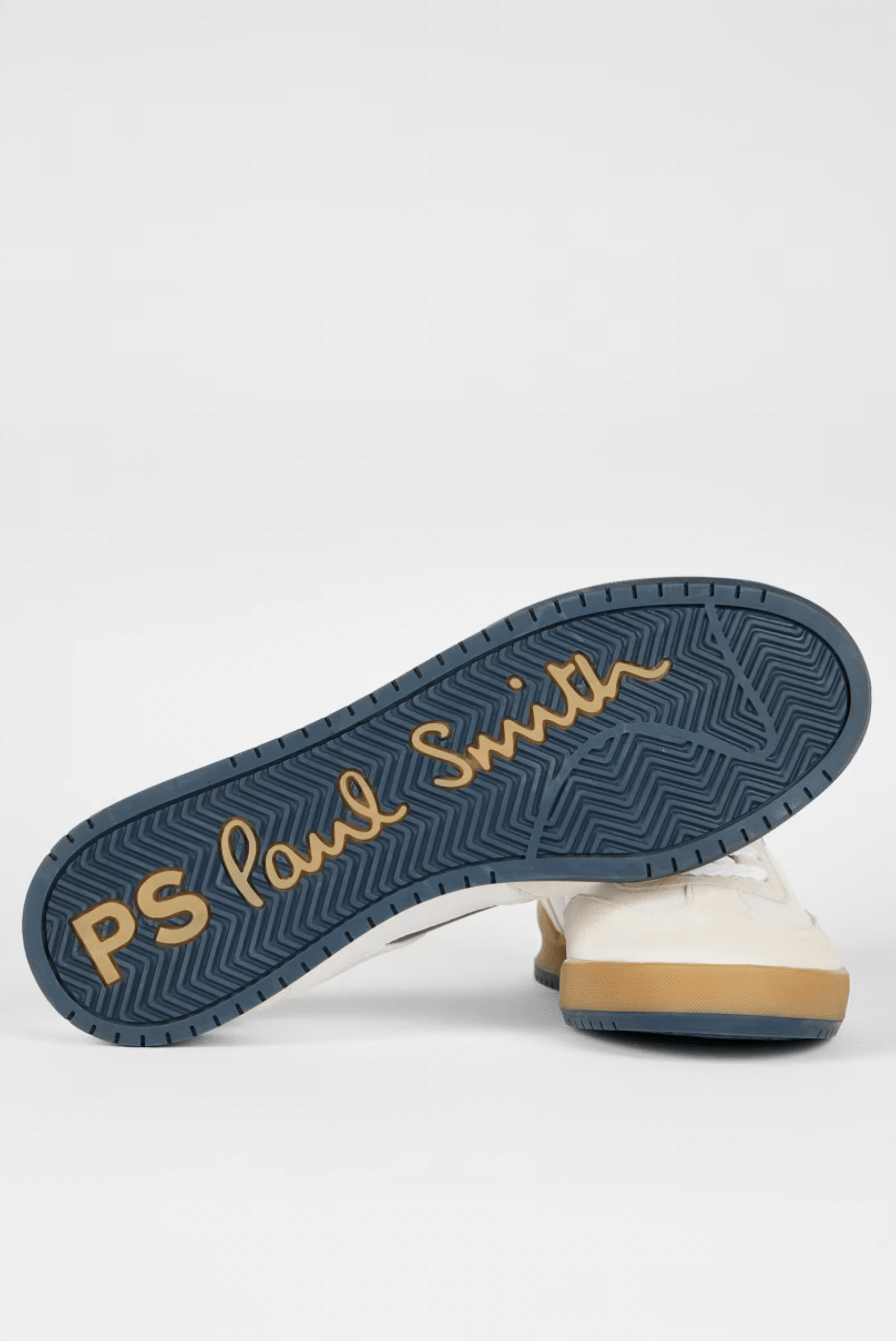 Sneakers Dover Cuir blanc et marine