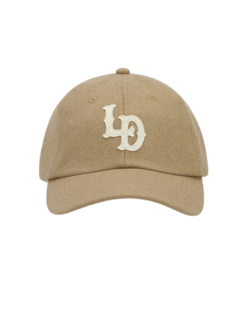 Casquette Dad Feutre Beige