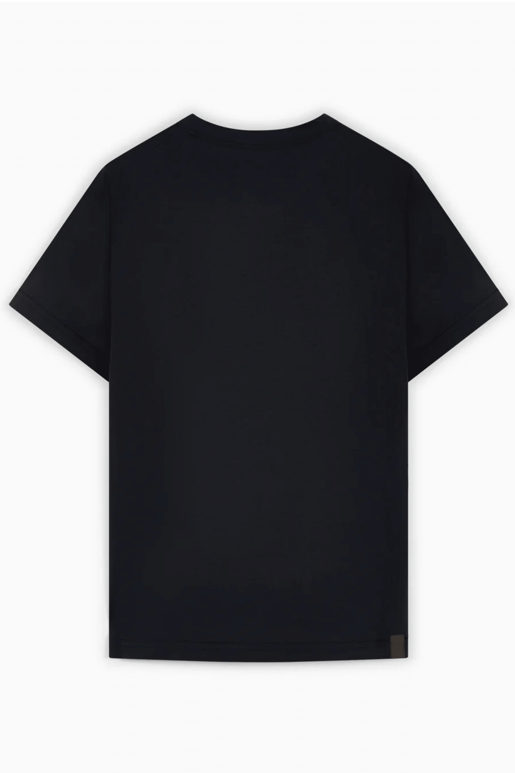 Tee-Shirt Coton Marine Logo Ton sur Ton