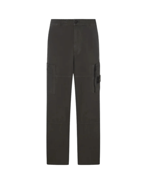 Pantalon Cargo Coton Gris Charbon