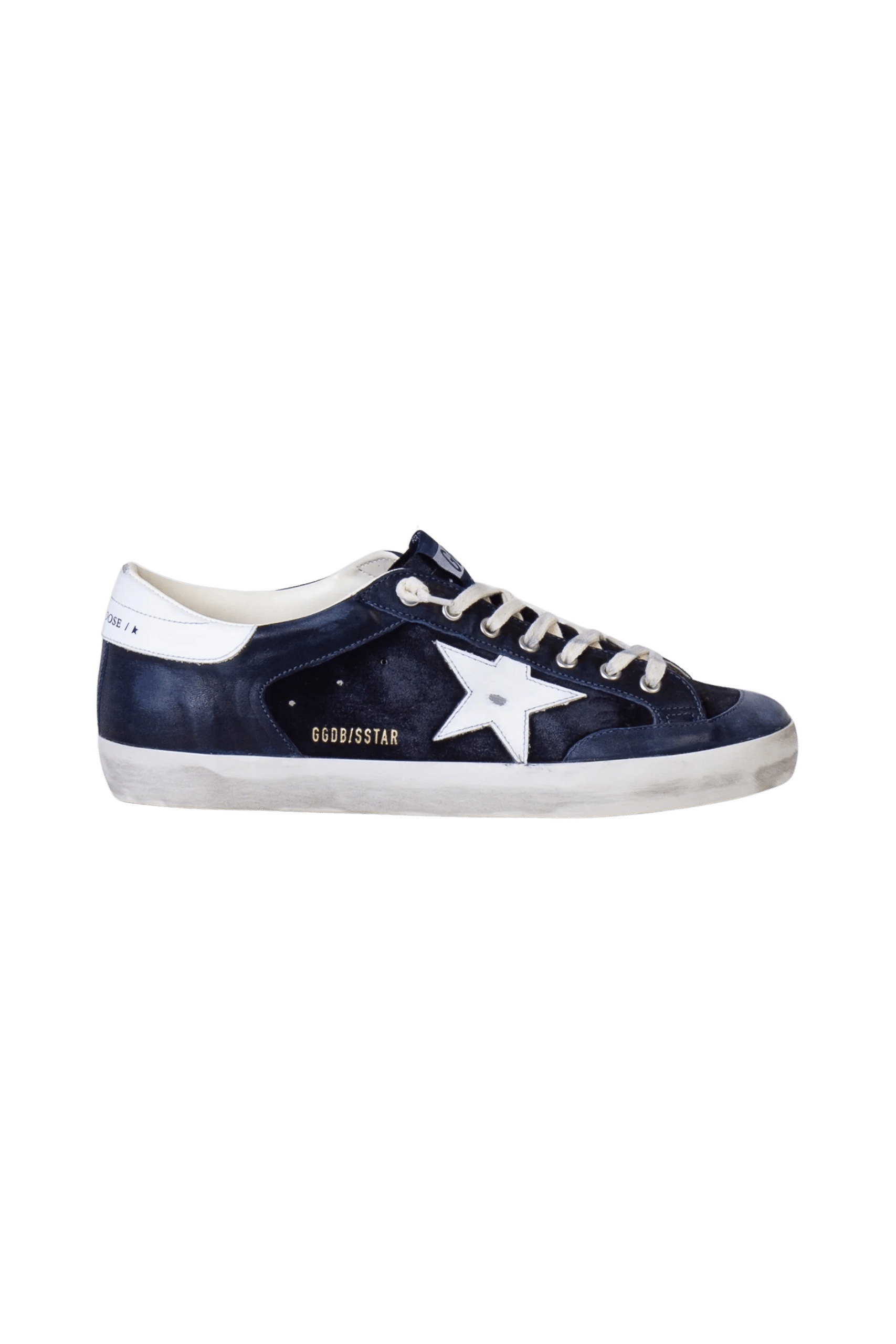 Super Star Bleu Foncé Étoile Blanche