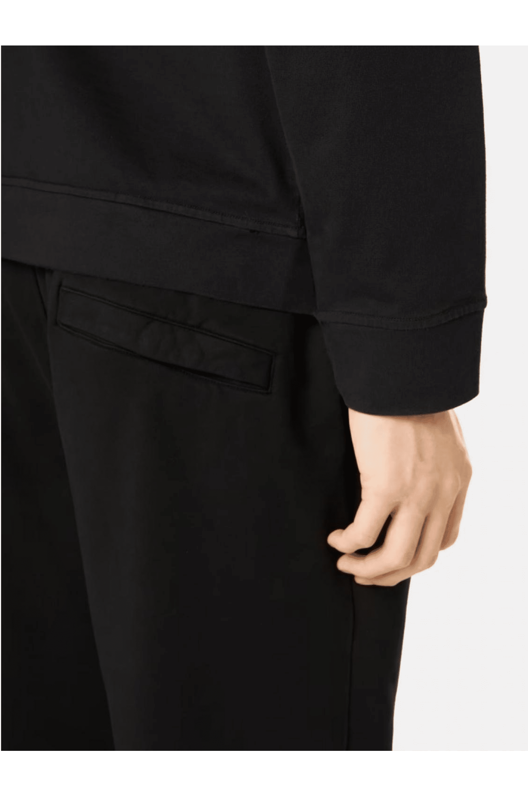 Jogging Slim Coton Noir