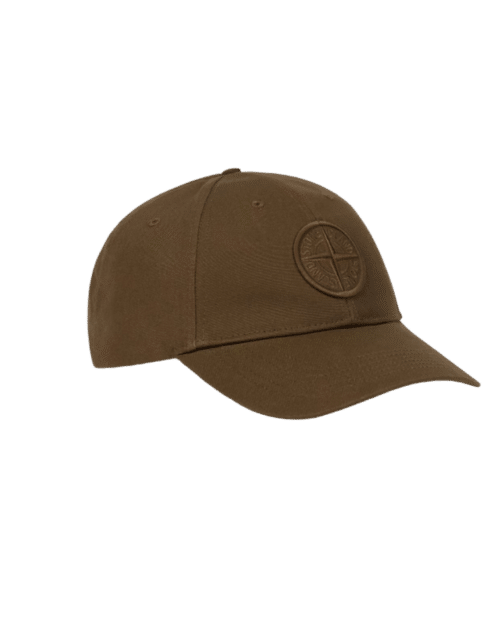 Casquette Coton Vert Militaire Logo Brodé