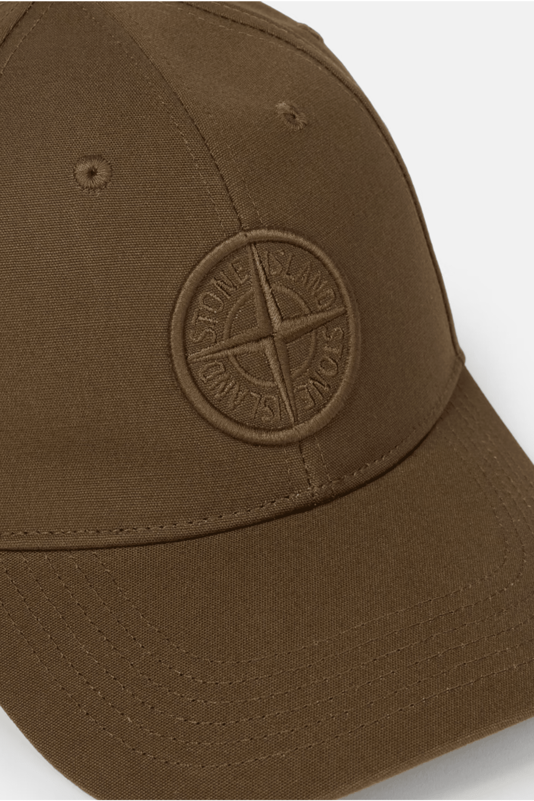 Casquette Coton Vert Militaire Logo Brodé