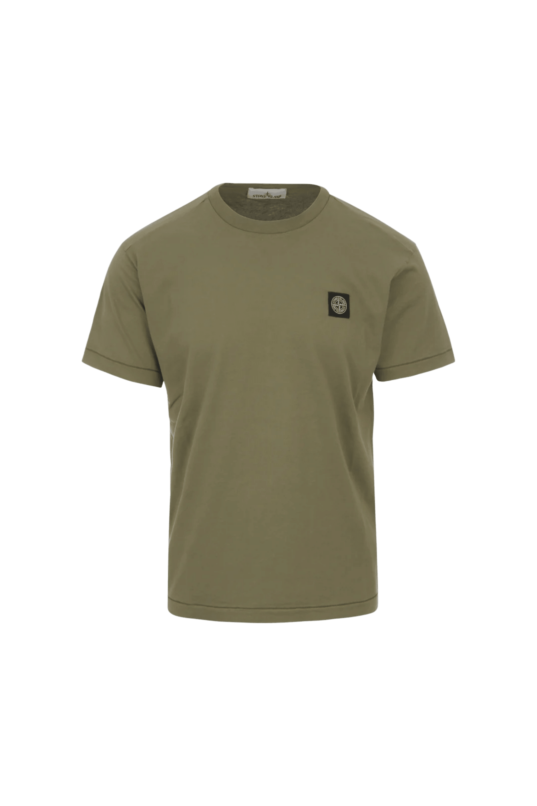 Tee-Shirt Coton Vert Militaire Logo