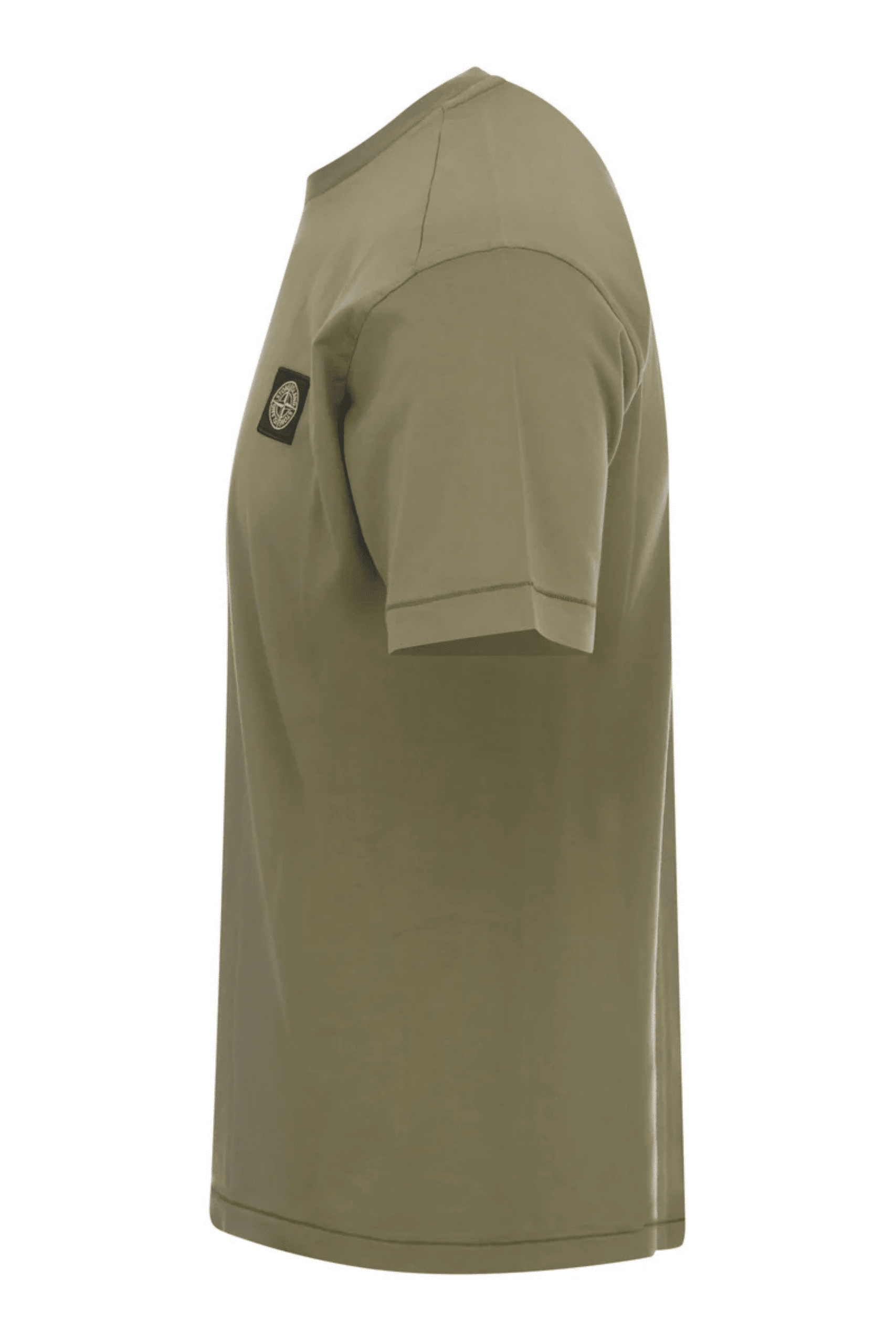 Tee-Shirt Coton Vert Militaire Logo
