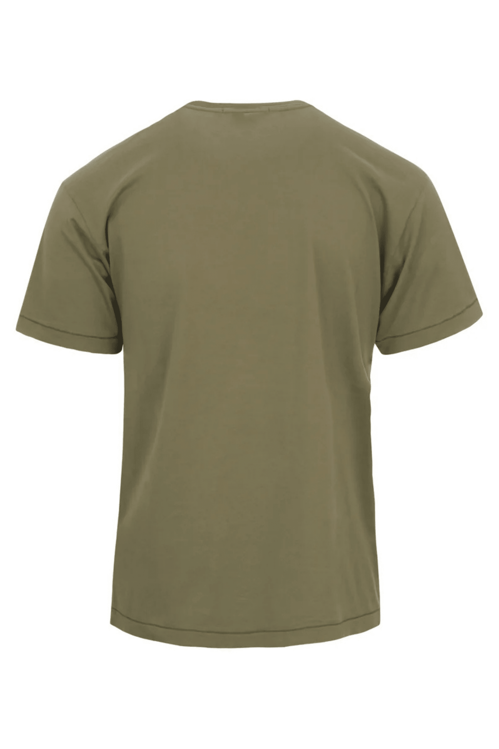 Tee-Shirt Coton Vert Militaire Logo