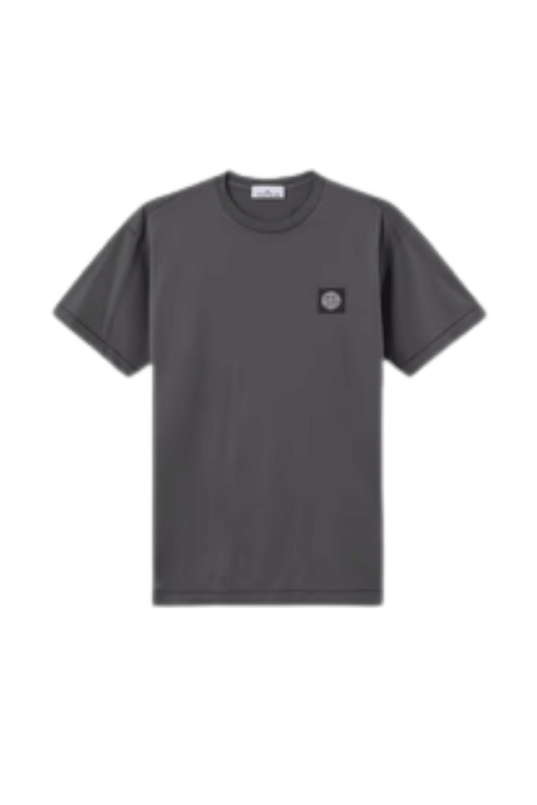 Tee-Shirt Coton Gris Plomb Logo