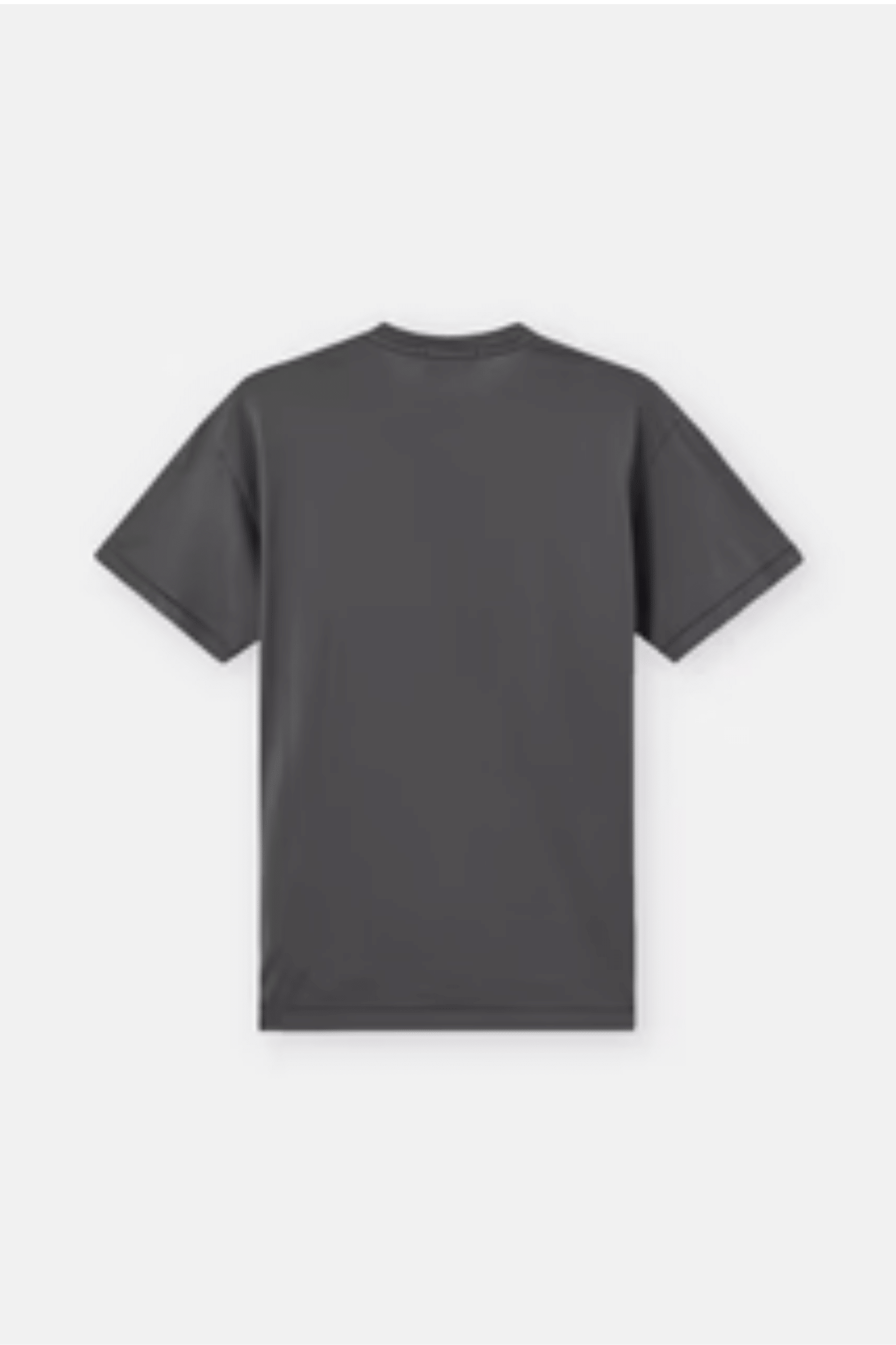 Tee-Shirt Coton Gris Plomb Logo