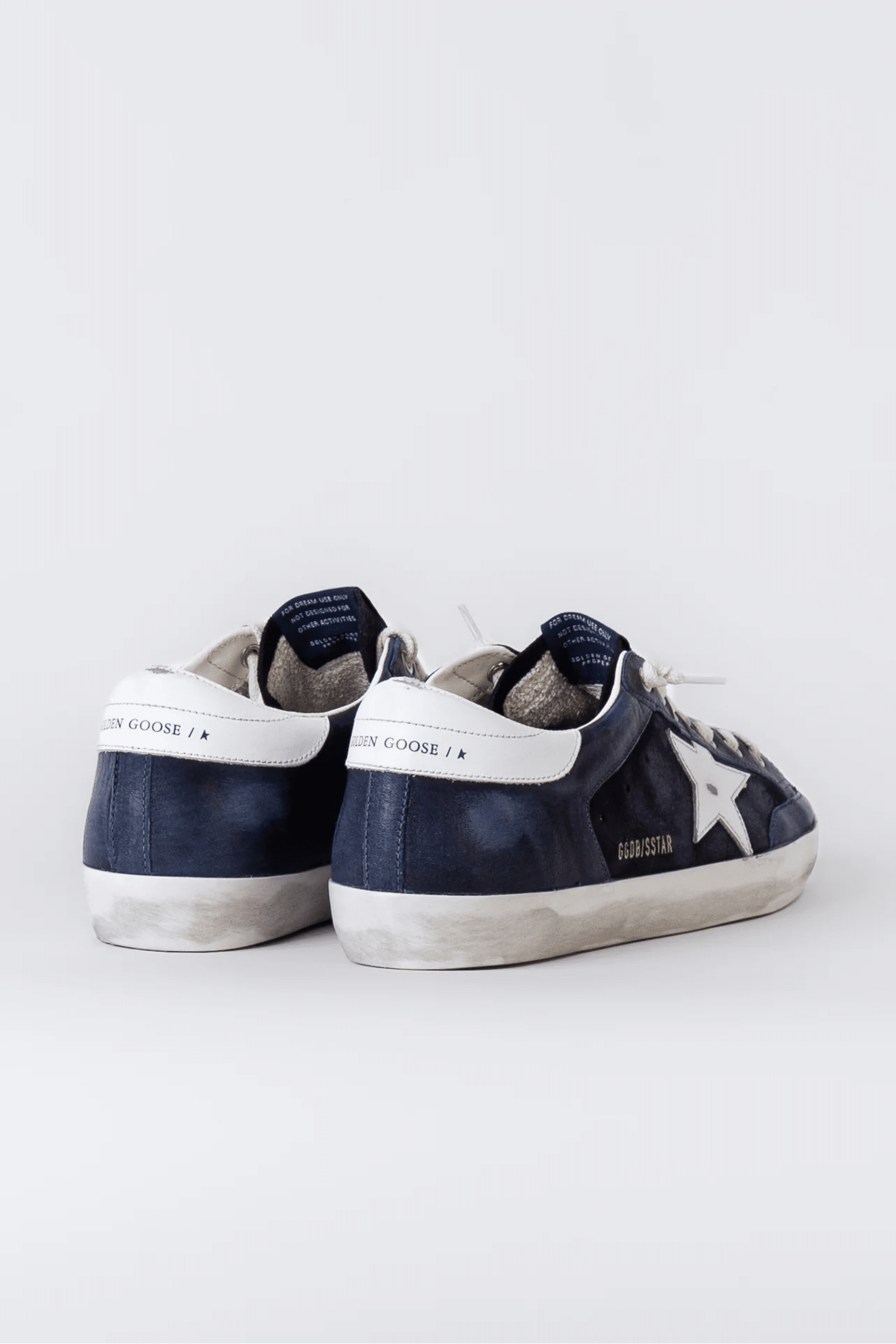 Super Star Bleu Foncé Étoile Blanche