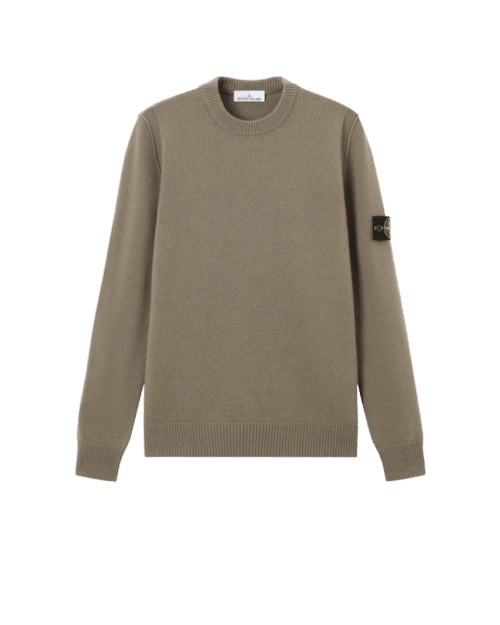 Pull Laine Nylon Vert Militaire