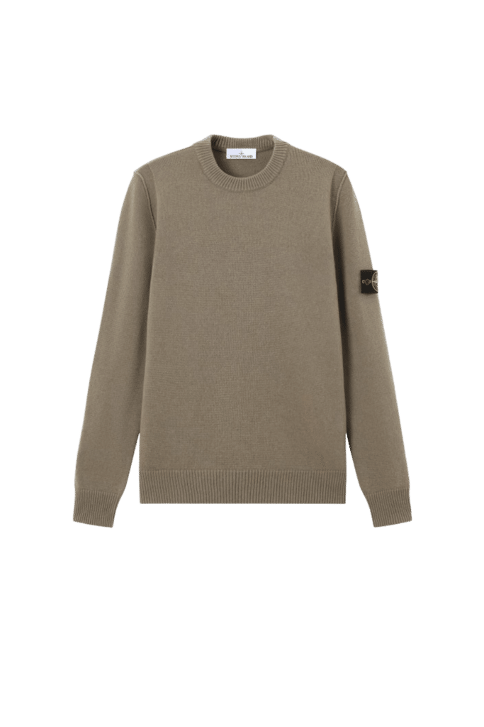 Pull Laine Nylon Vert Militaire