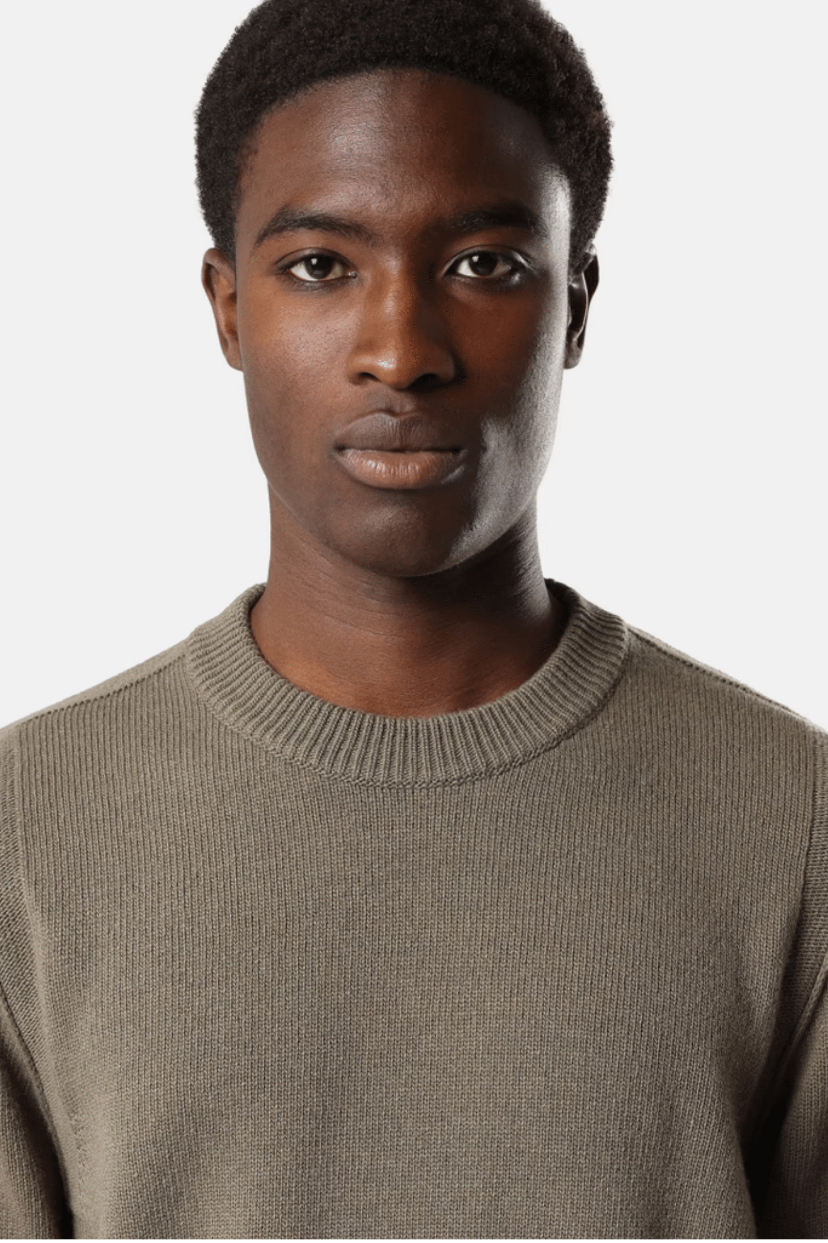 Pull Laine Nylon Vert Militaire