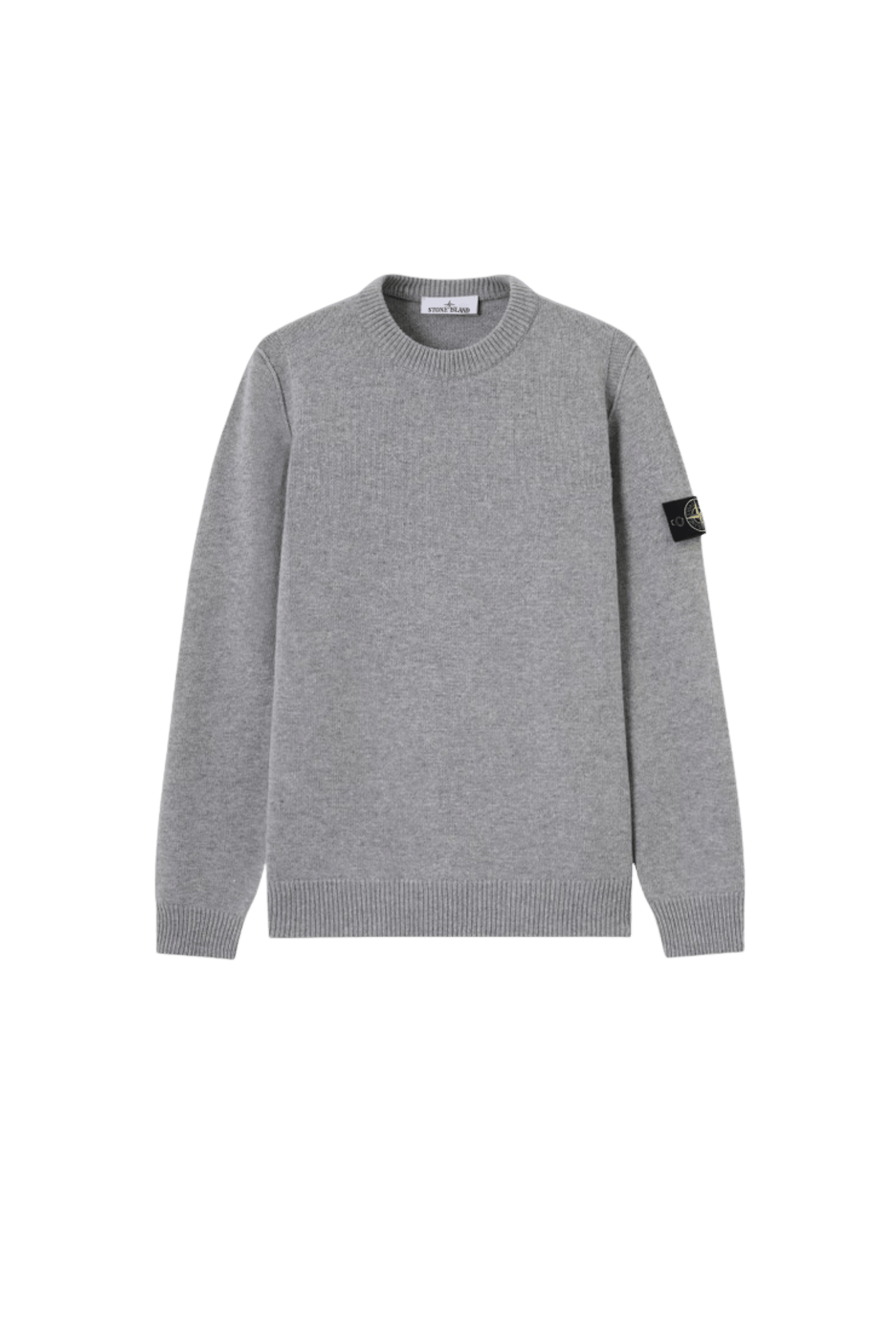 Pull Laine Nylon Gris Chiné