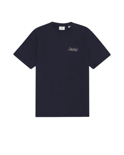 Tee-Shirt Orchard Coton Marine Foncé