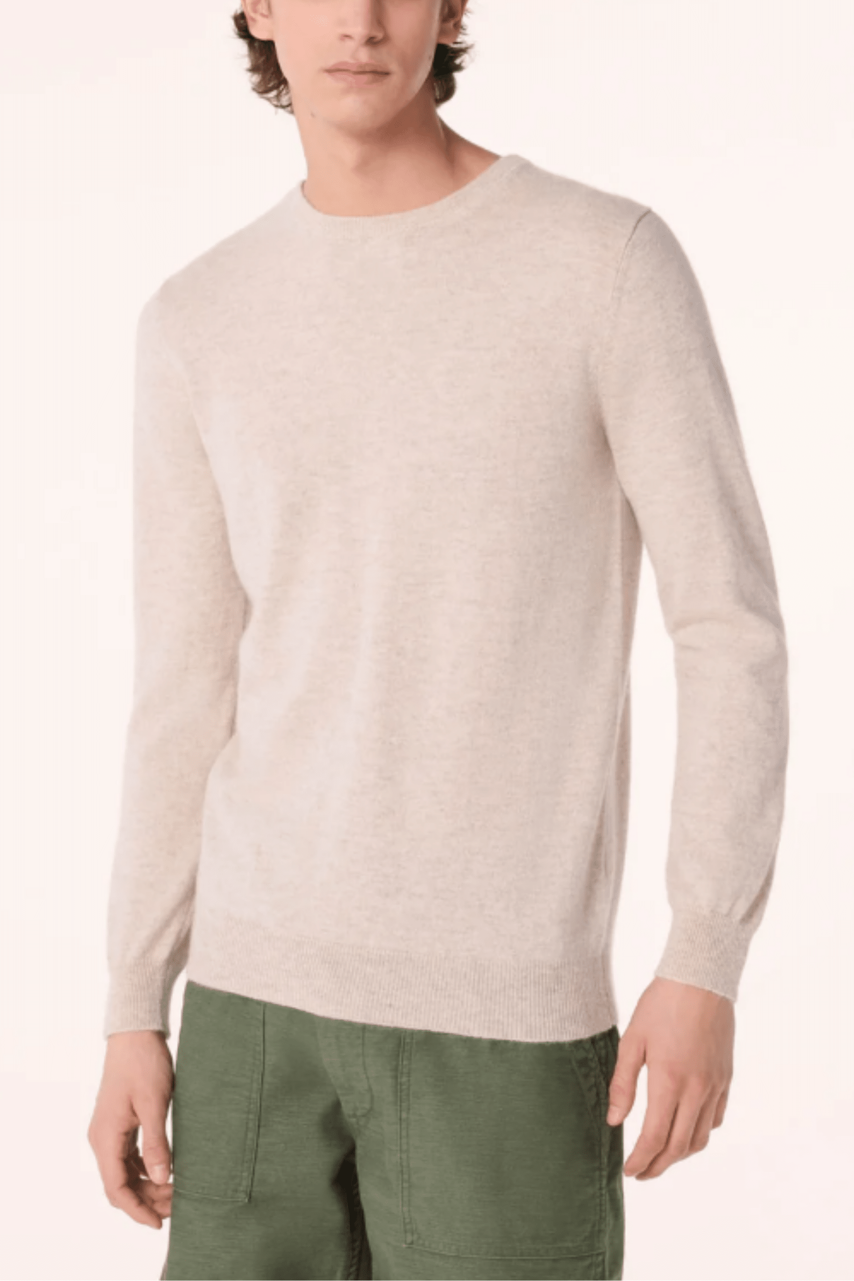 Pull Ray Cachemire Avoine