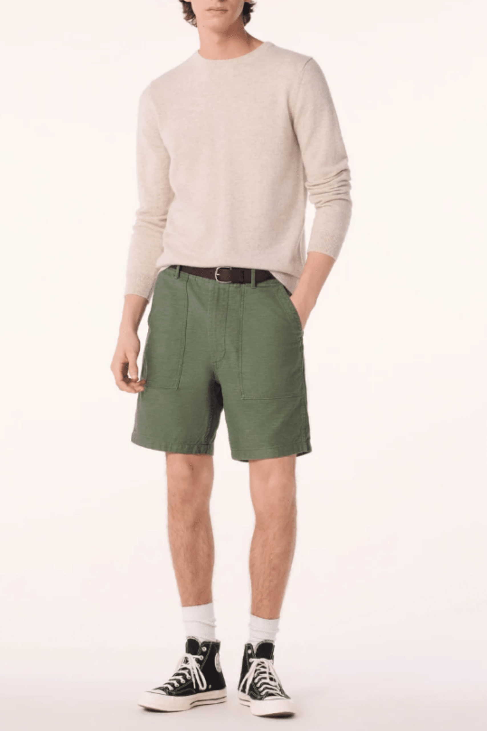 Pull Ray Cachemire Avoine