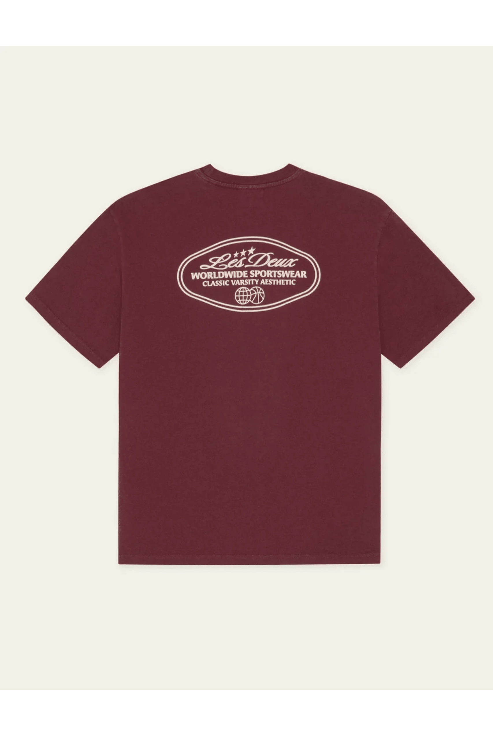 Tee-Shirt Worldwide Coton Rouge