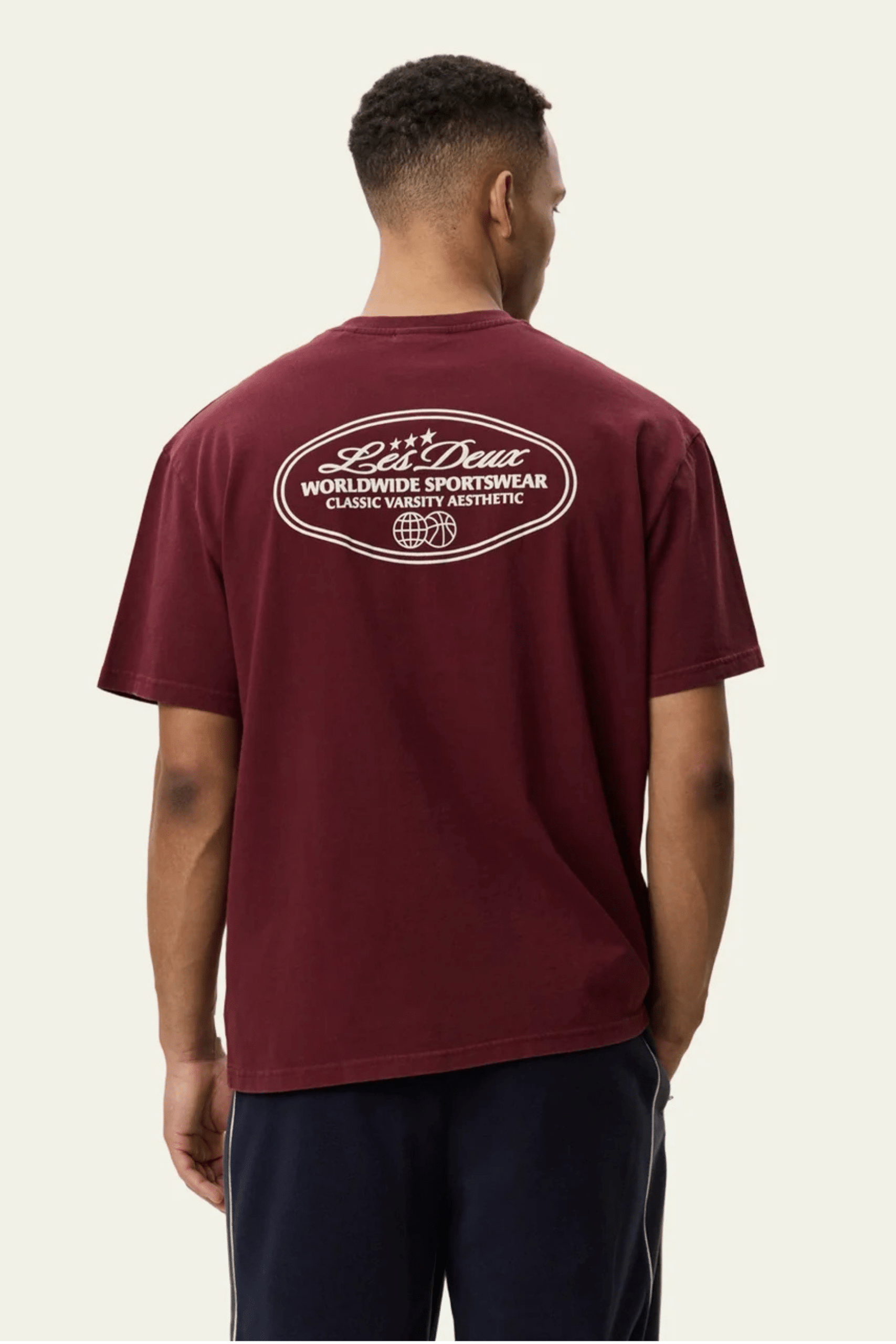 Tee-Shirt Worldwide Coton Rouge