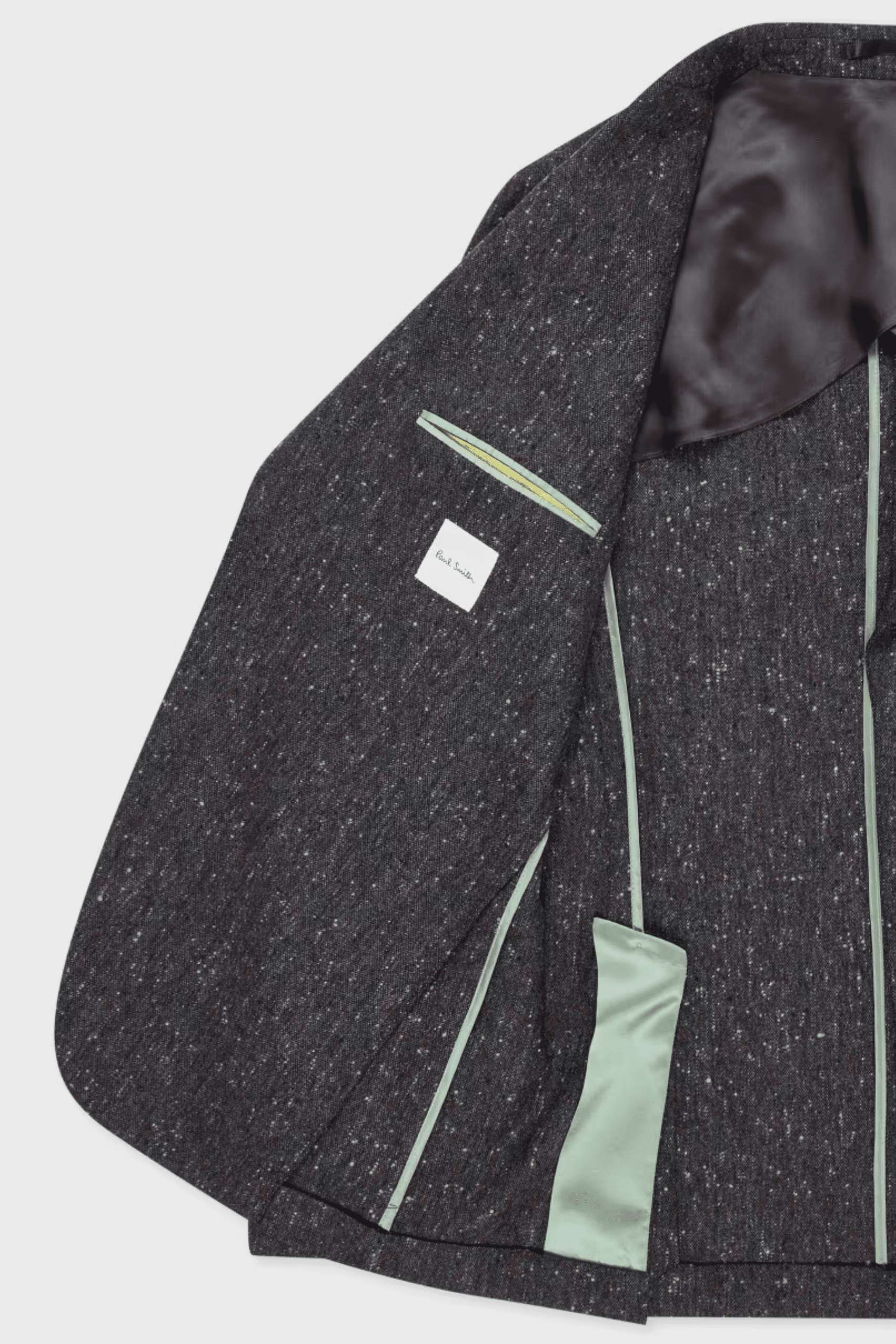 Blazer Laine Donegal Gris Foncé