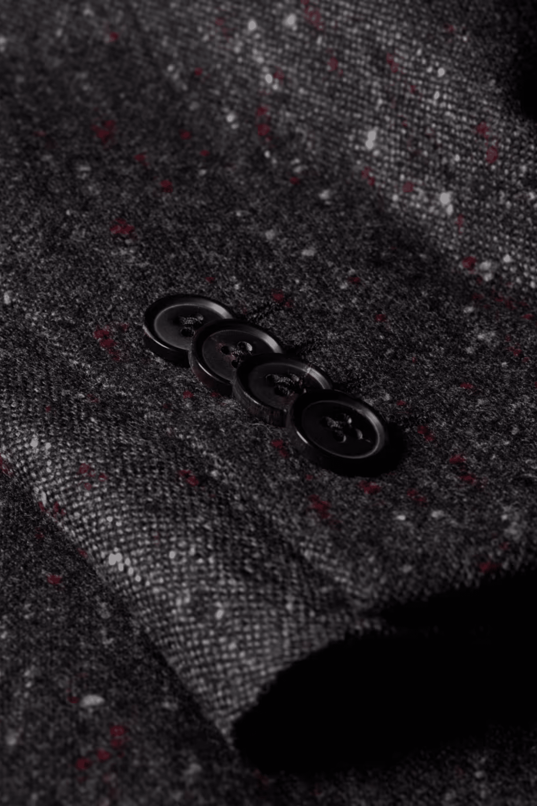 Blazer Laine Donegal Gris Foncé