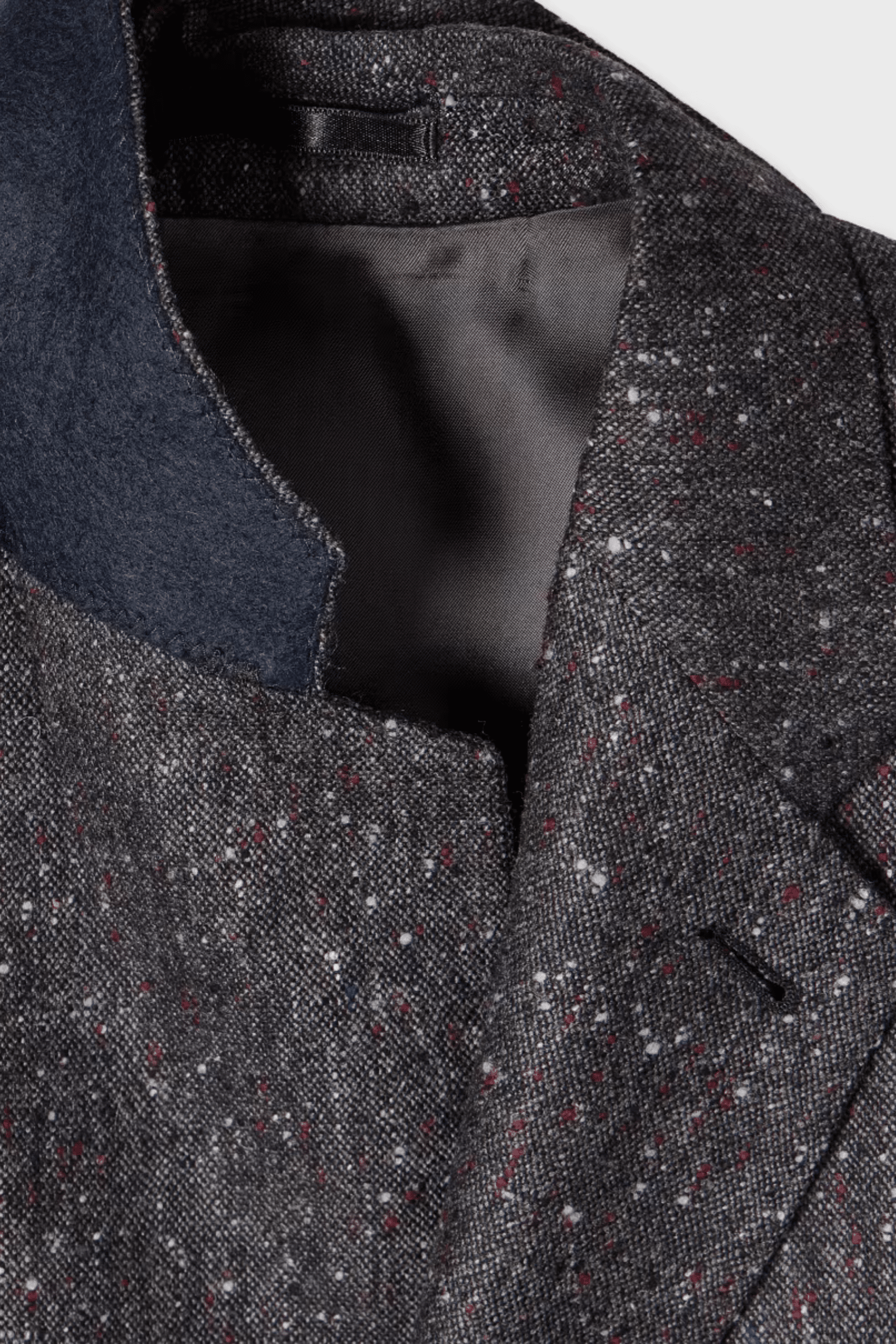 Blazer Laine Donegal Gris Foncé