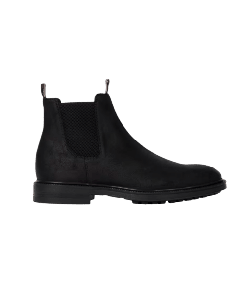 Boots Sidney Daim Noir