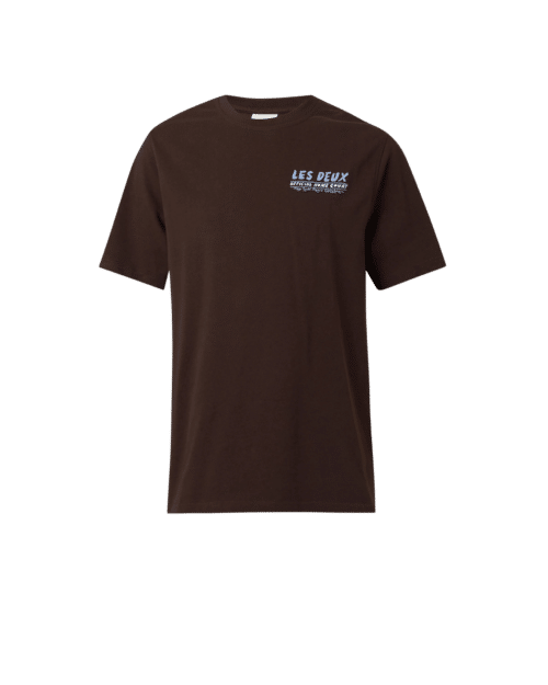 Tee-Shirt Record Coton Marron