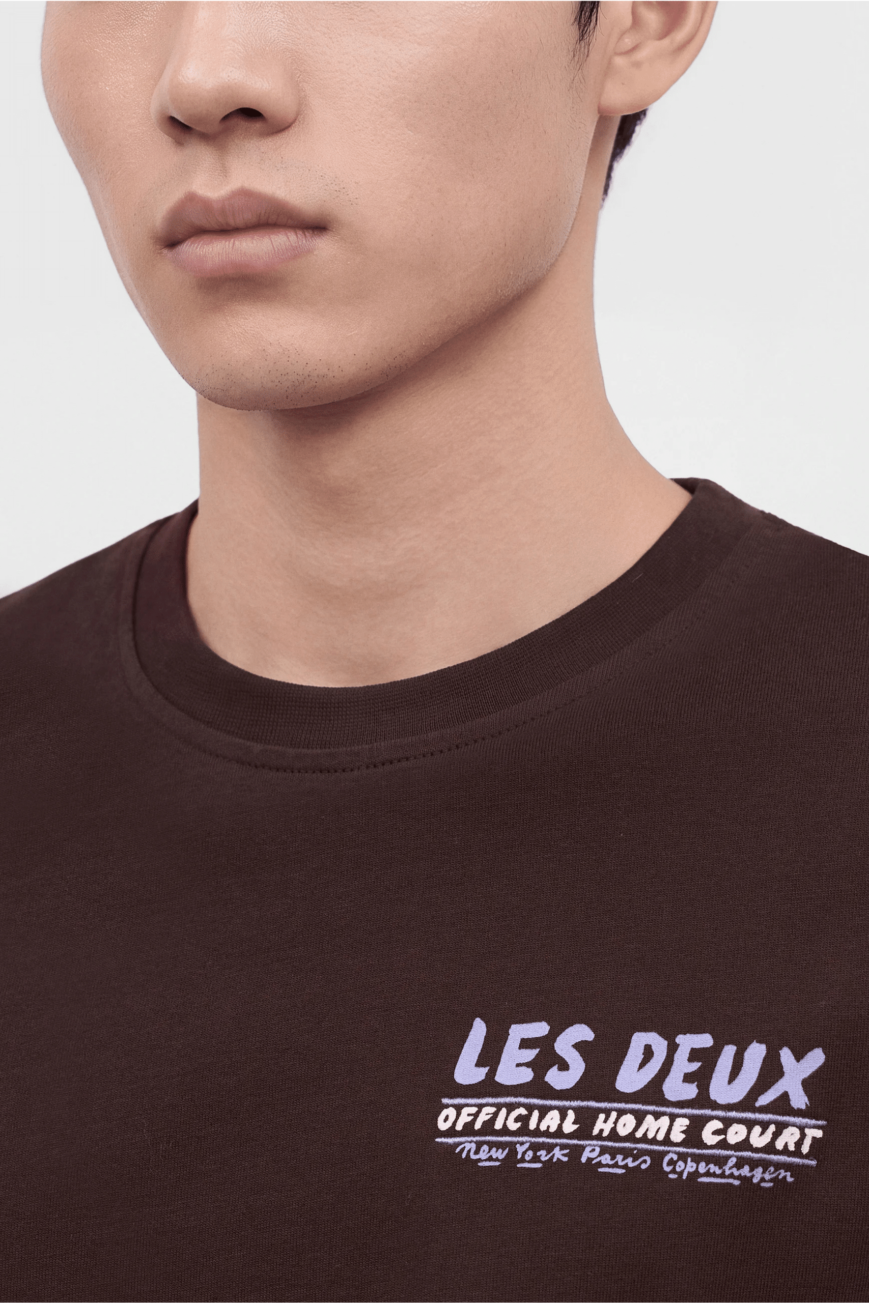 Tee-Shirt Record Coton Marron