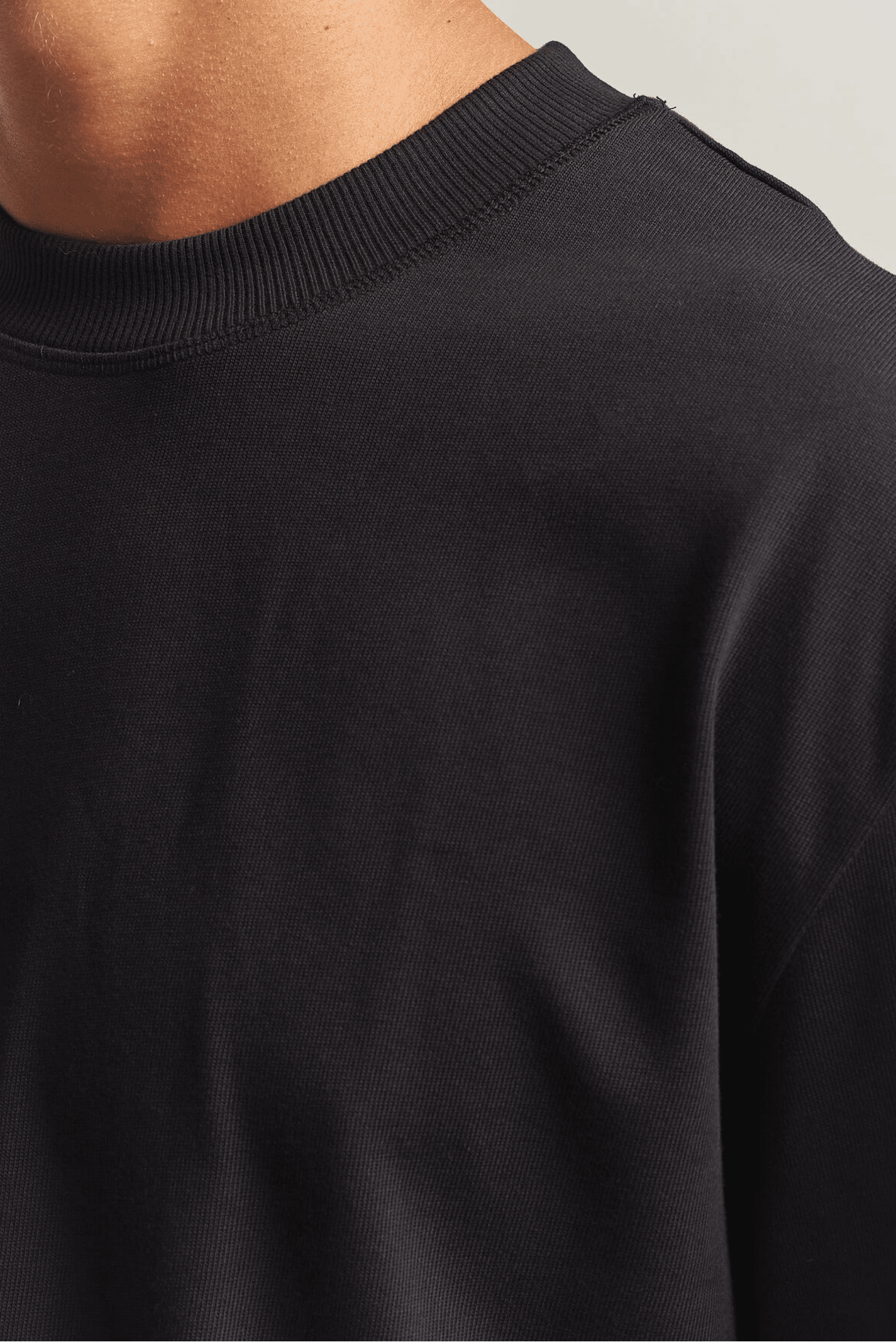 Tee-Shirt Heavyweight Coton Noir