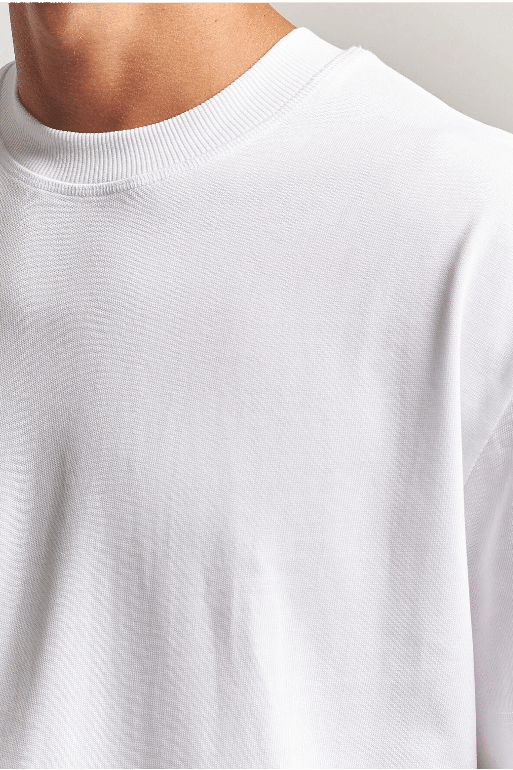 Tee-Shirt Heavyweight Coton Blanc