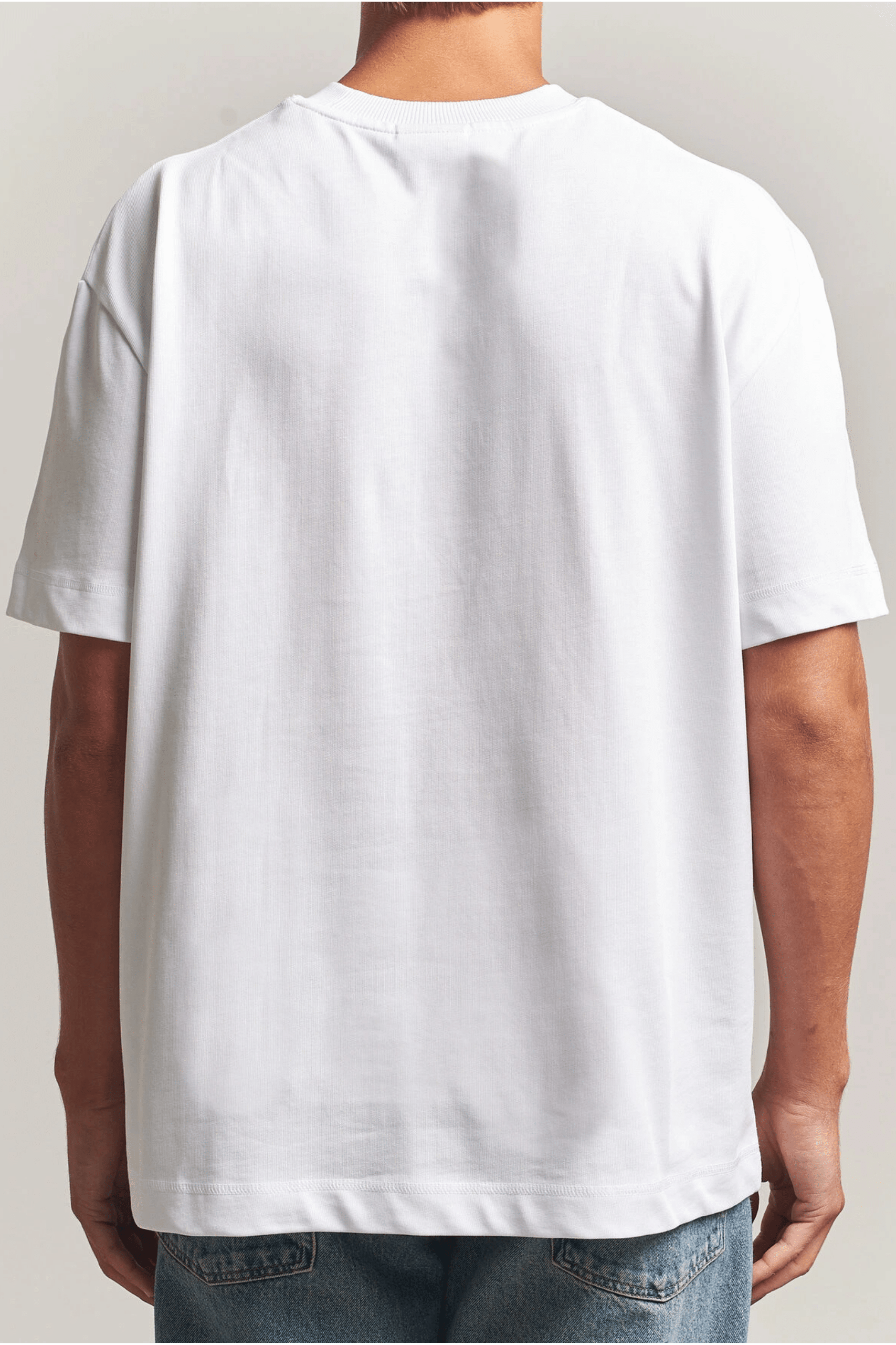 Tee-Shirt Heavyweight Coton Blanc