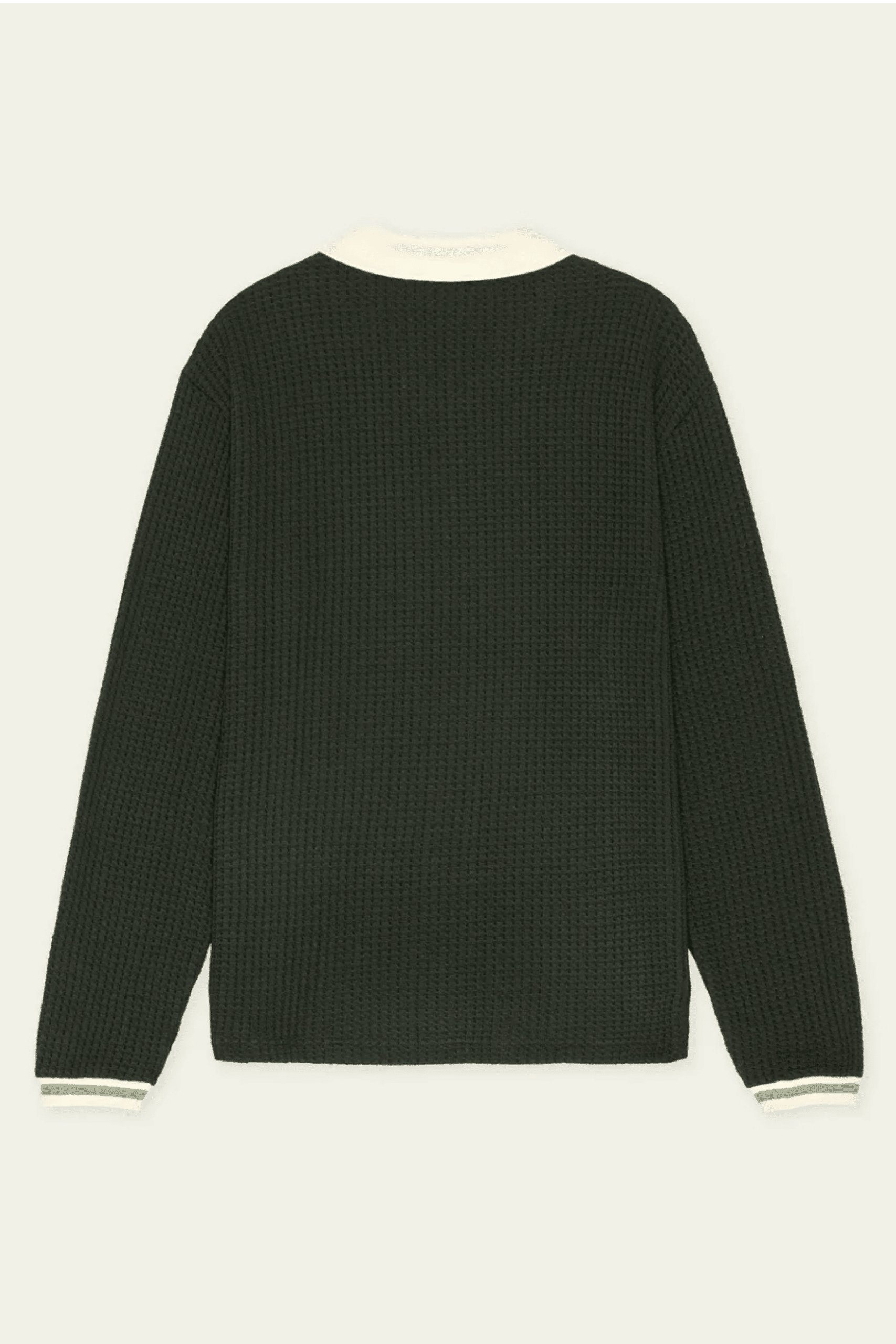 Sweat Waffle Coton Vert