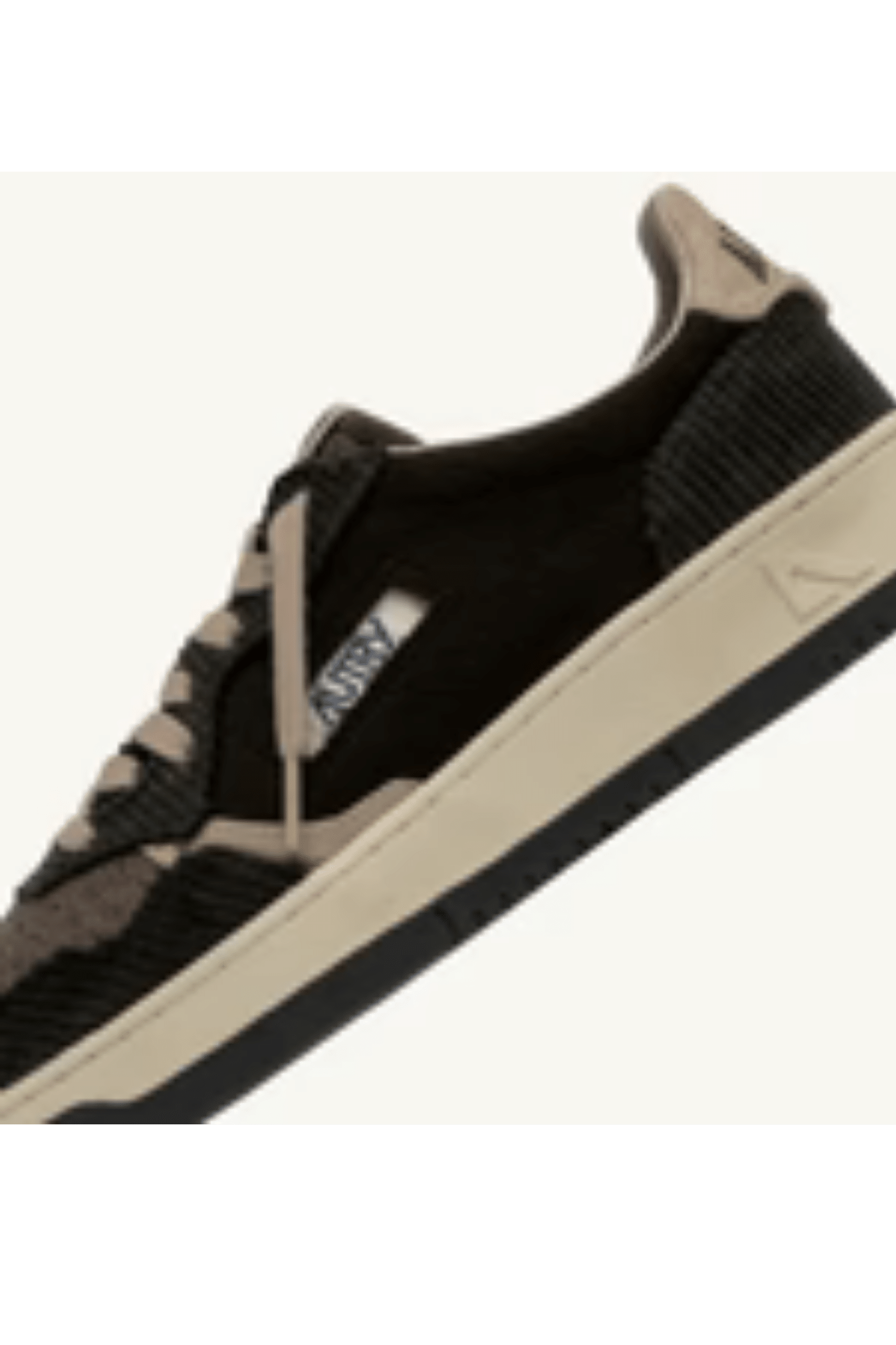 Sneakers Medalist Velours Côtelé Vert Taupe