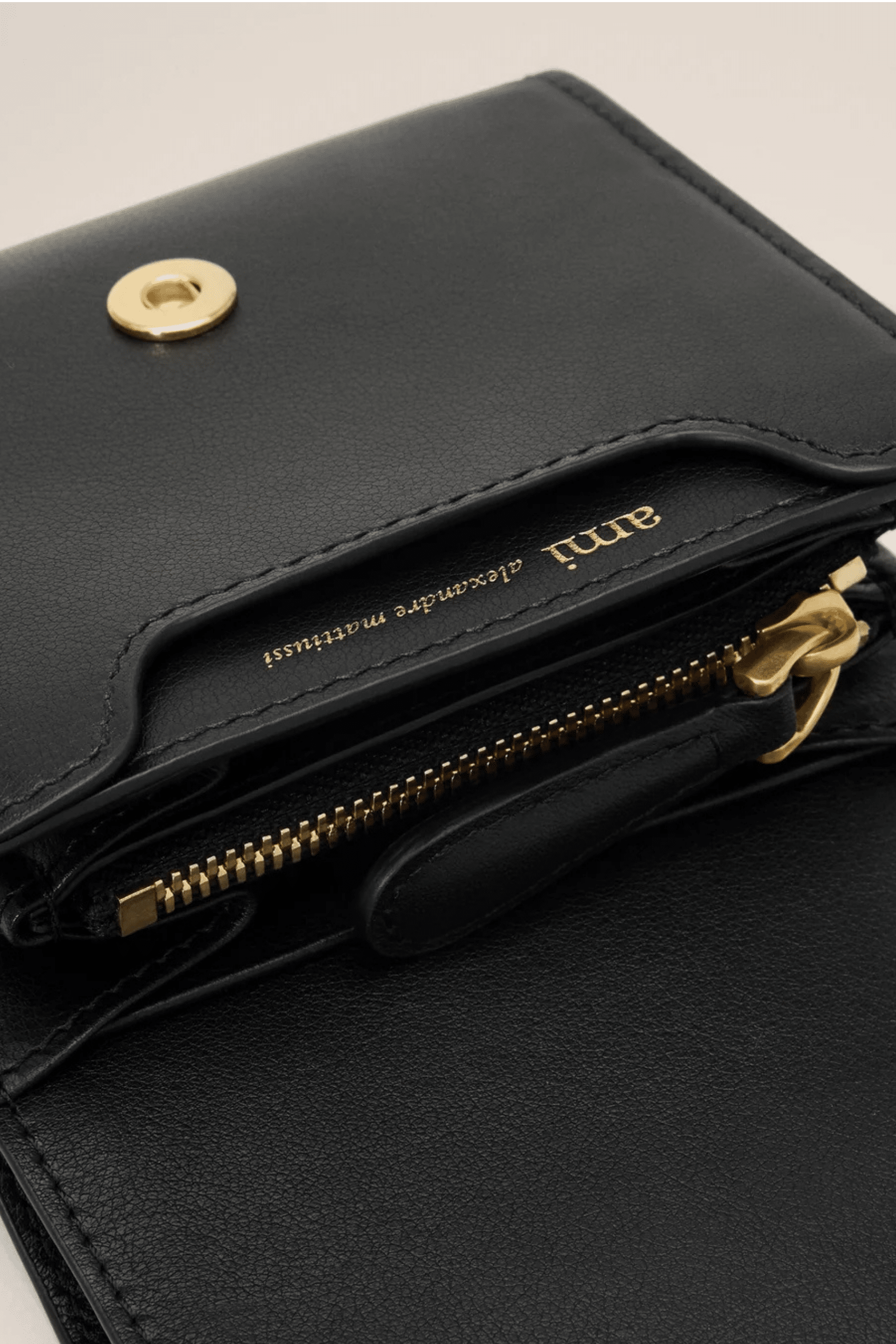 Portefeuille Paris Paris Compact Cuir Noir