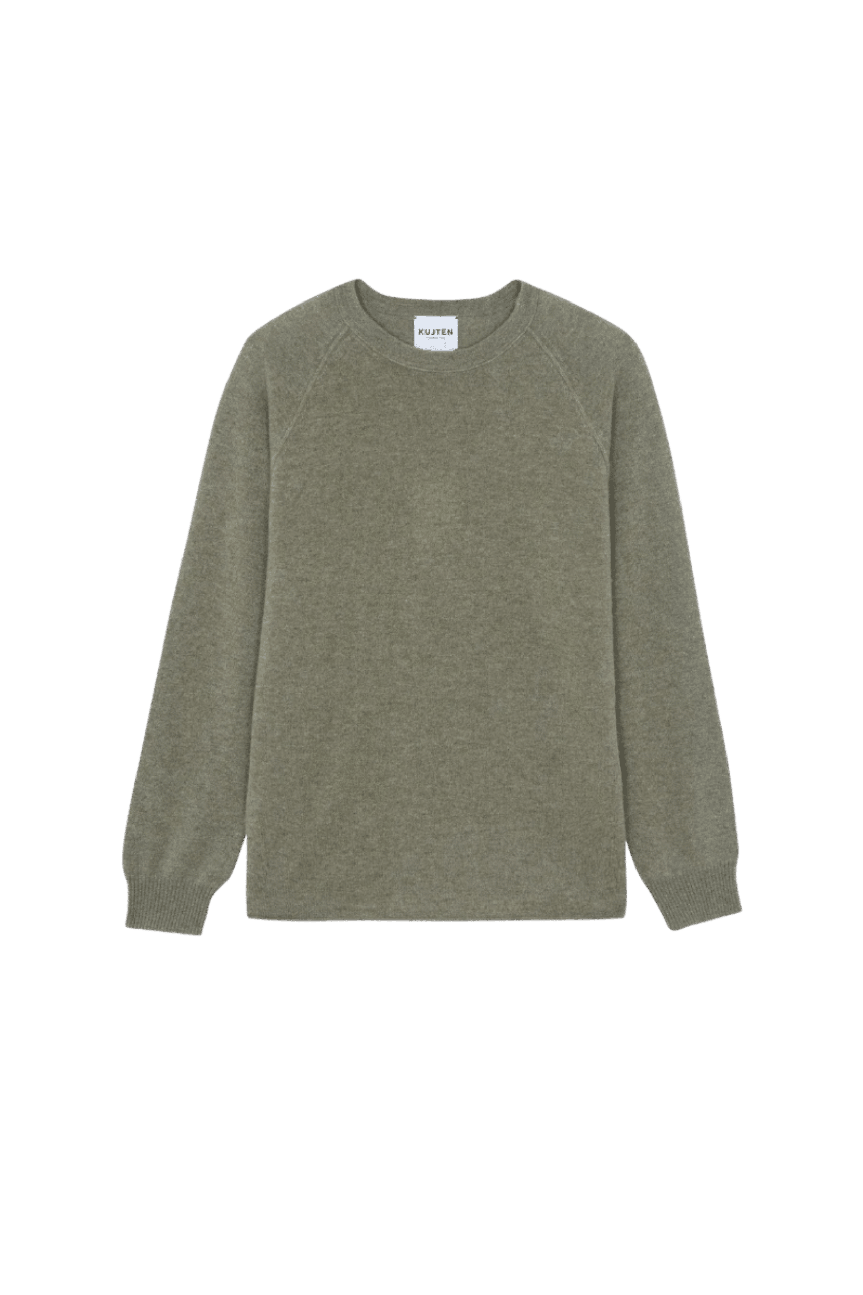 Pull Balthazar Cachemire Kaki Chiné