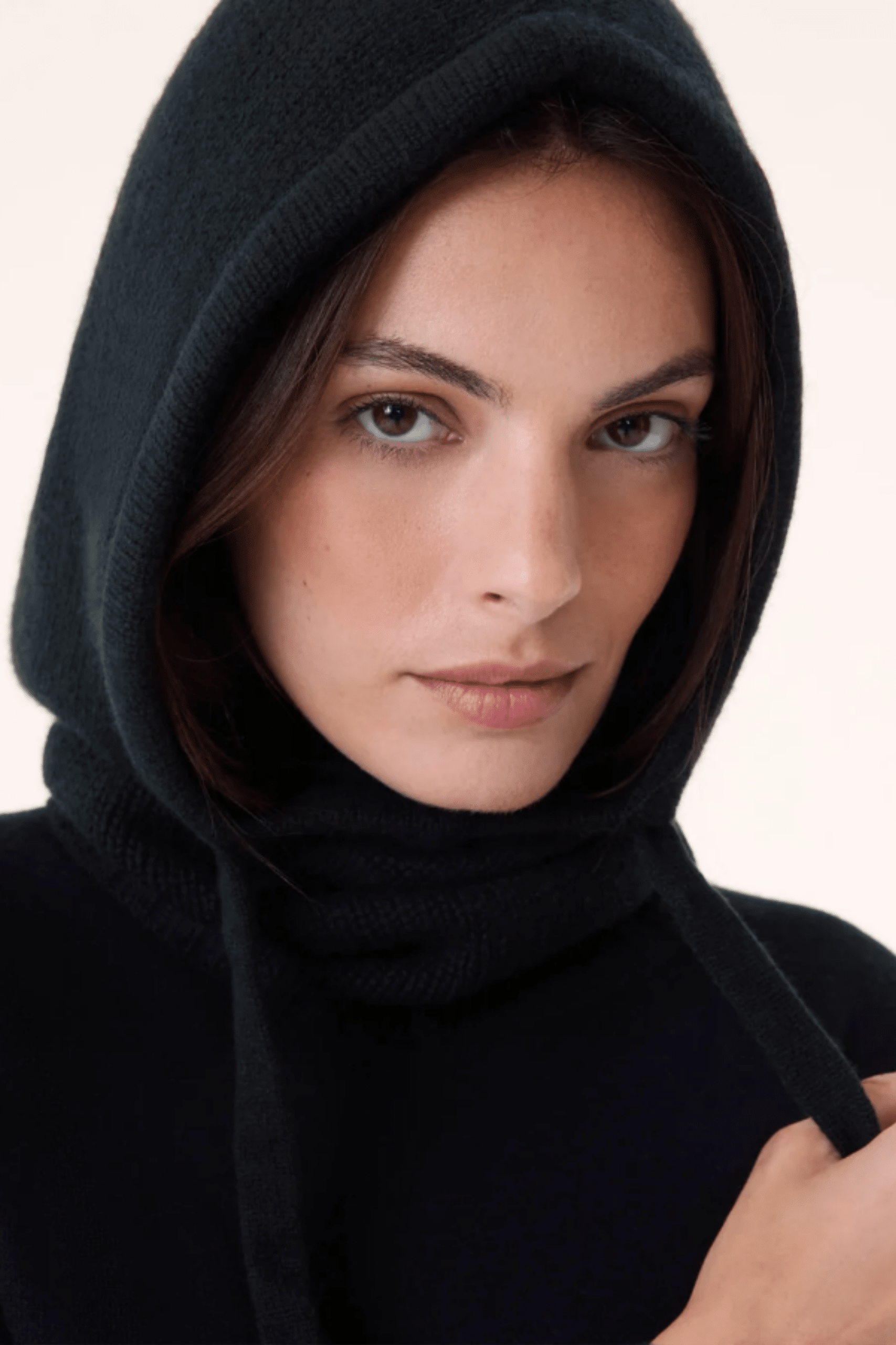 Cagoule Sybel Cachemire Noir