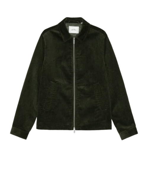 Veste Coach Velours Côtelé Vert