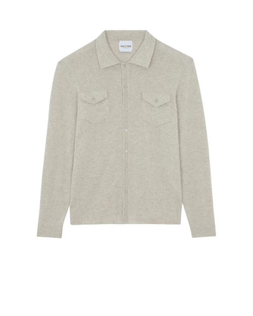 Chemise Julius Cachemire Avoine