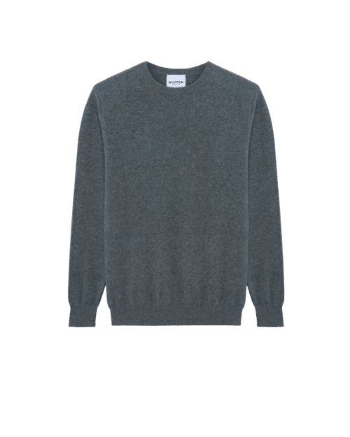 Pull Ray Cachemire Gris Flanelle