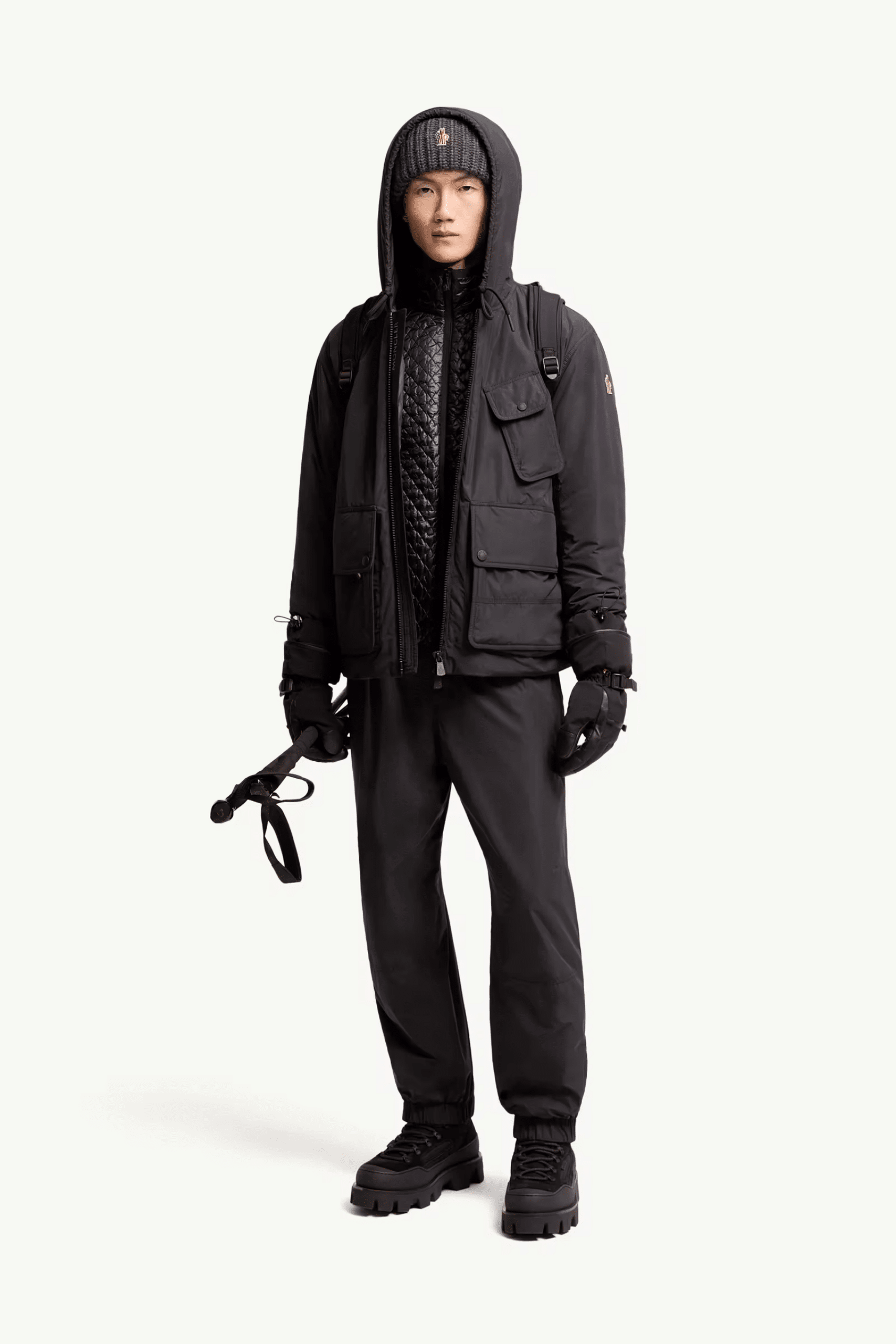 Veste Matelassée Courte Ober Noire