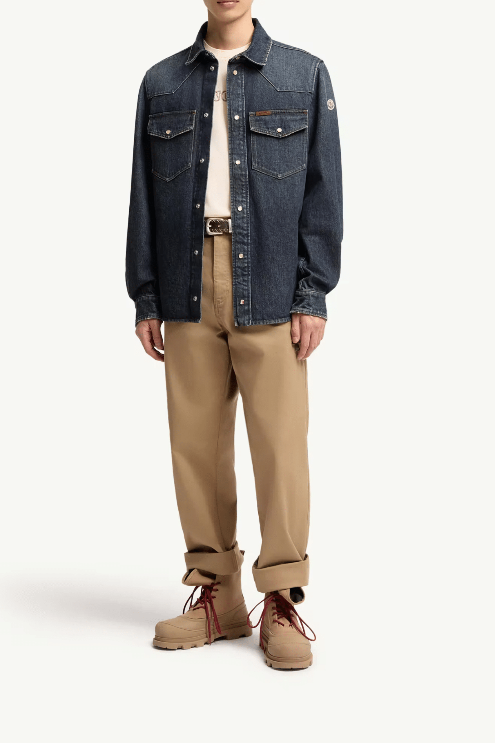 Surchemise Denim Bleu Foncé