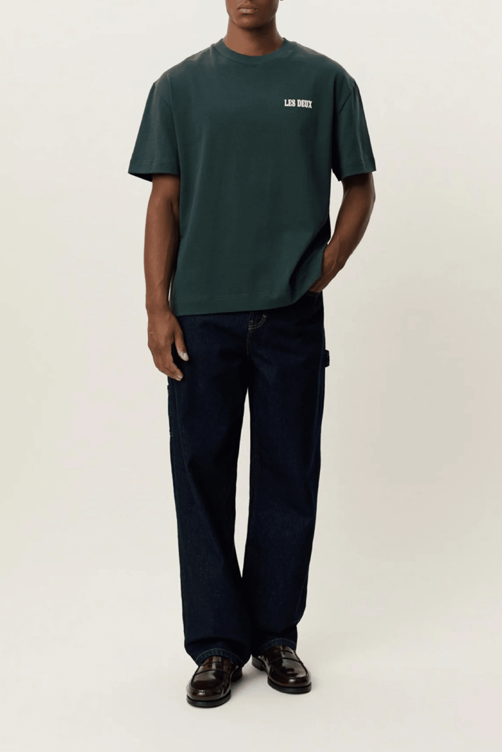 Tee-Shirt Woods Heavyweight Vert