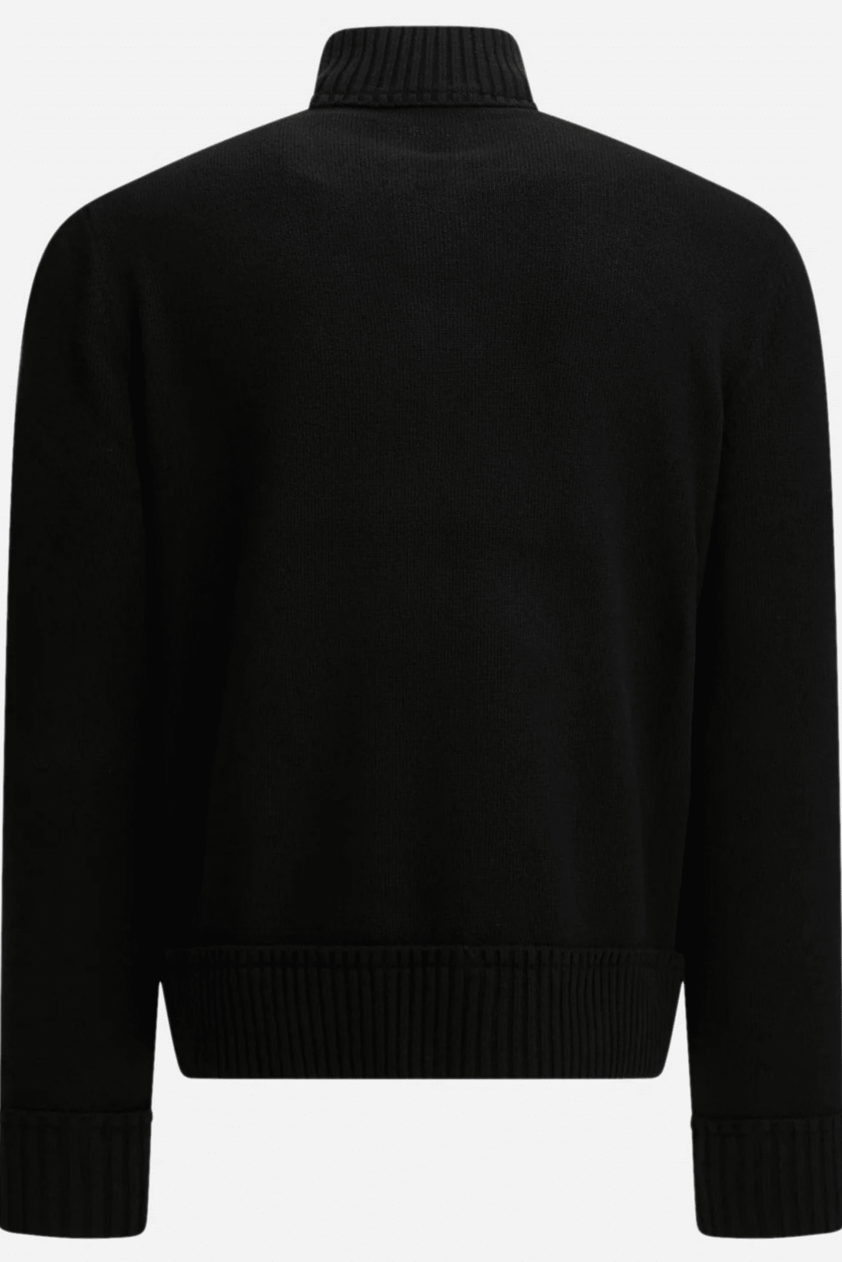 Cardigan Bi Matière Zippé Matelassé Noir