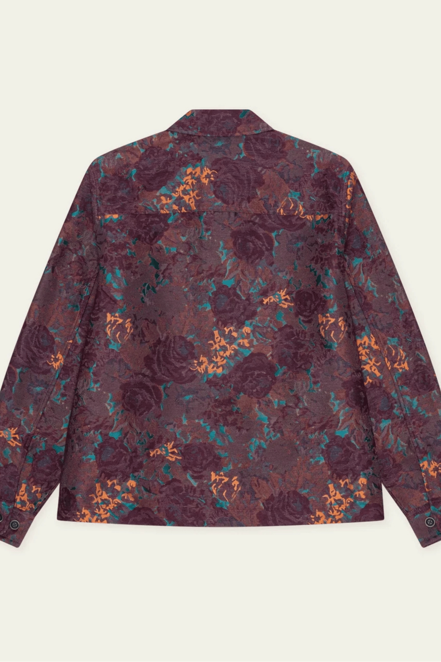 Surchemise Jacquard Leaves Violet