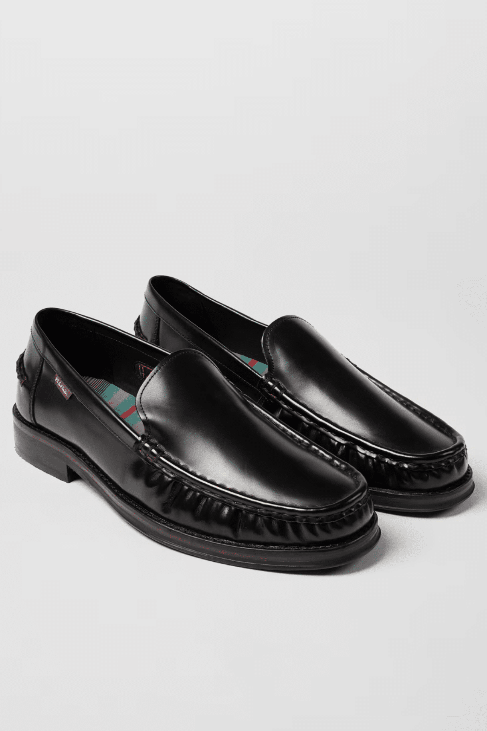Mocassins Breton Cuir Noir